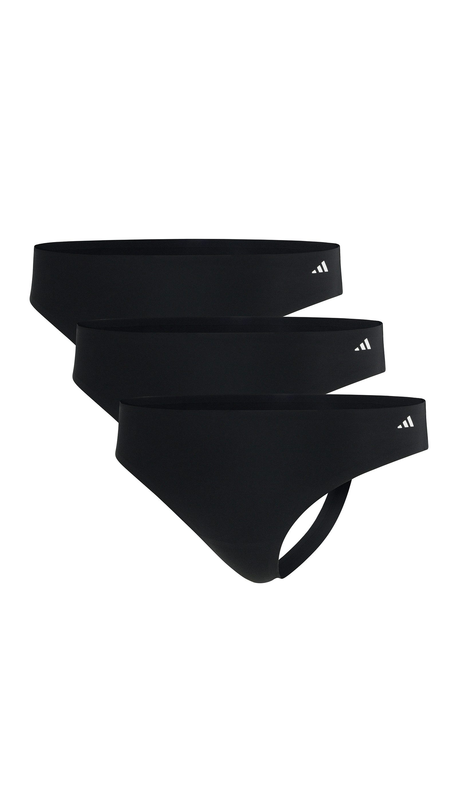 adidas Sportswear Tanga Sport Active Light Flex-Packaged Panties (Set van 3) dames slips maat S zwart