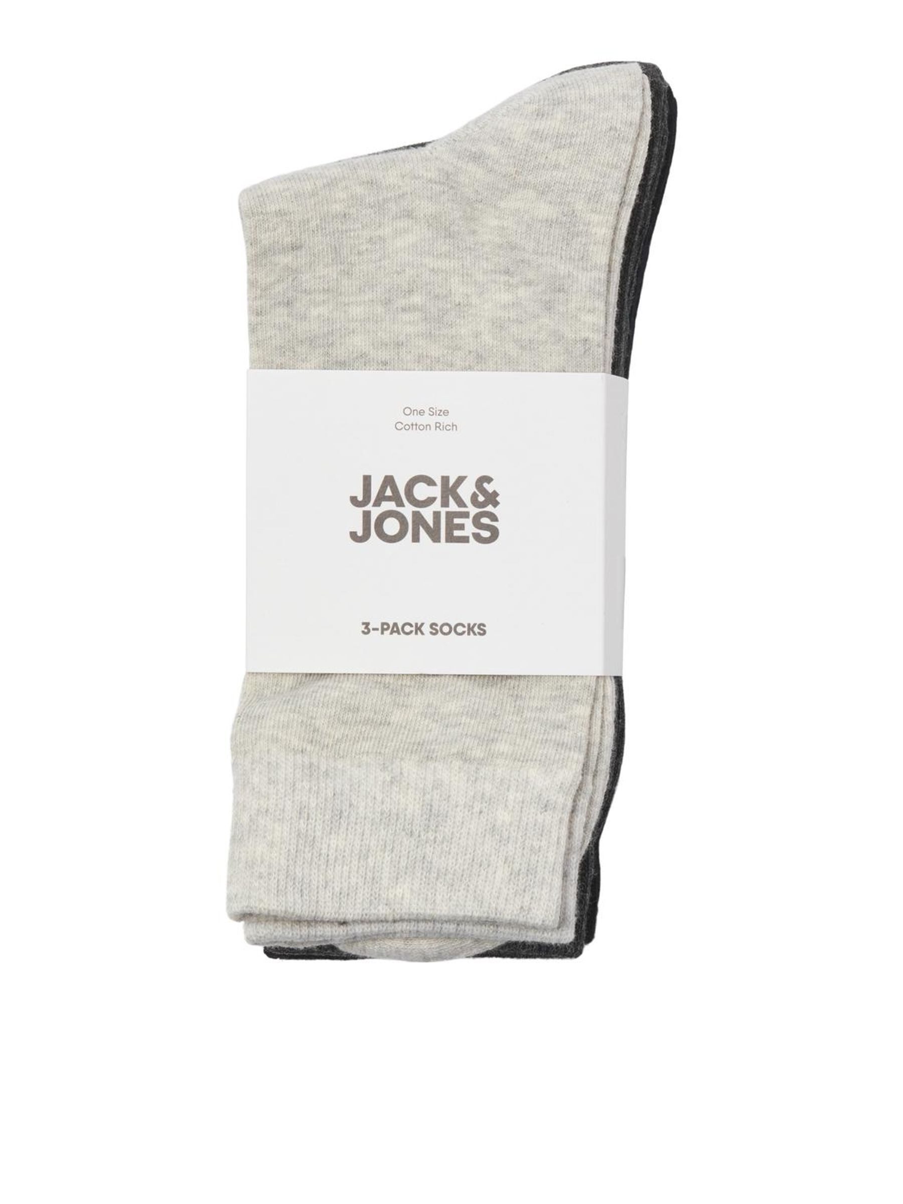 Jack & Jones Vrijetijdssokken JACRAFAEL SOCKS 3 PACK NOOS (set, 3 paar)