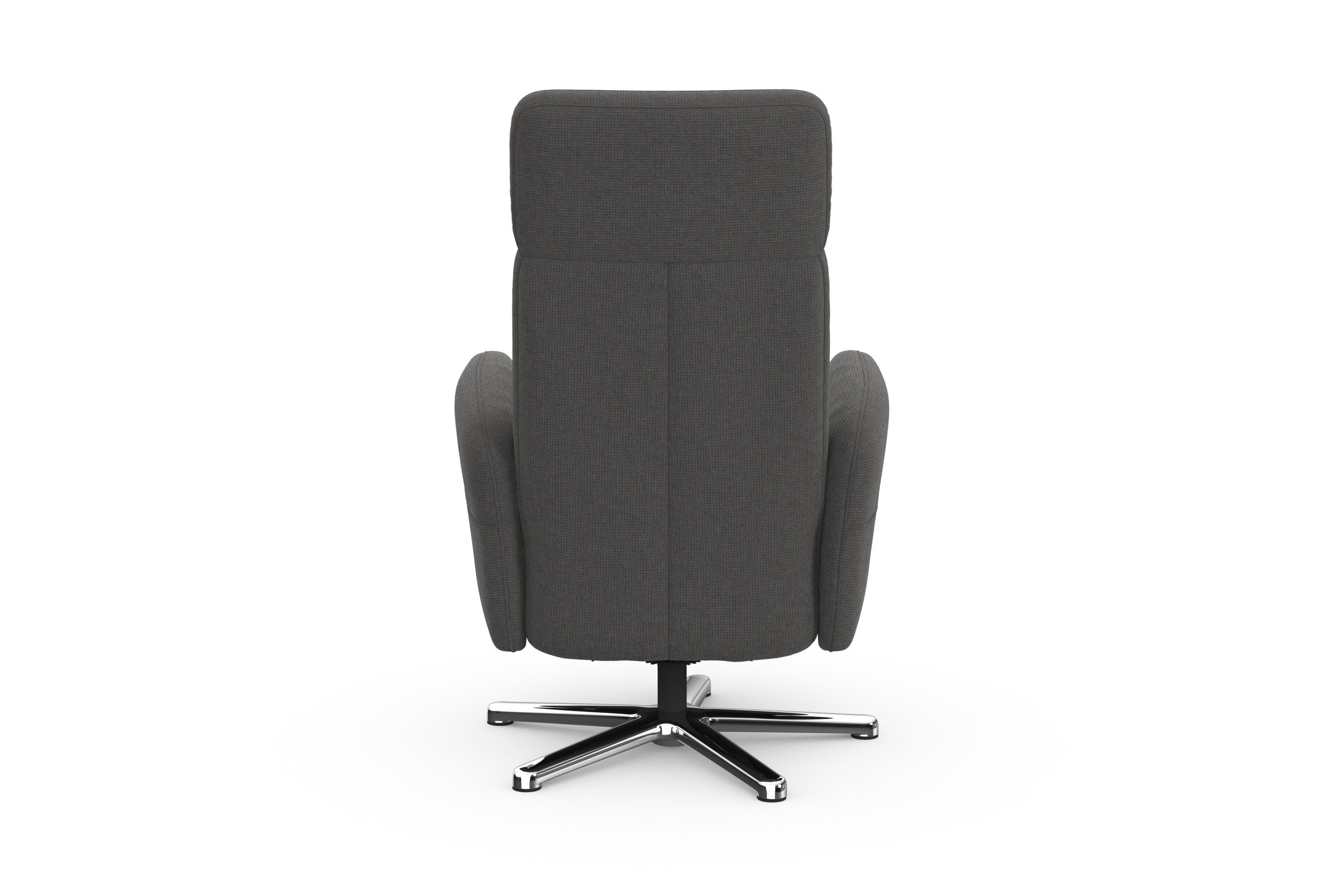 sit&more Relaxfauteuil Grenoble, incl. hoofdsteunverstelling en bekabelde afstandsbediening