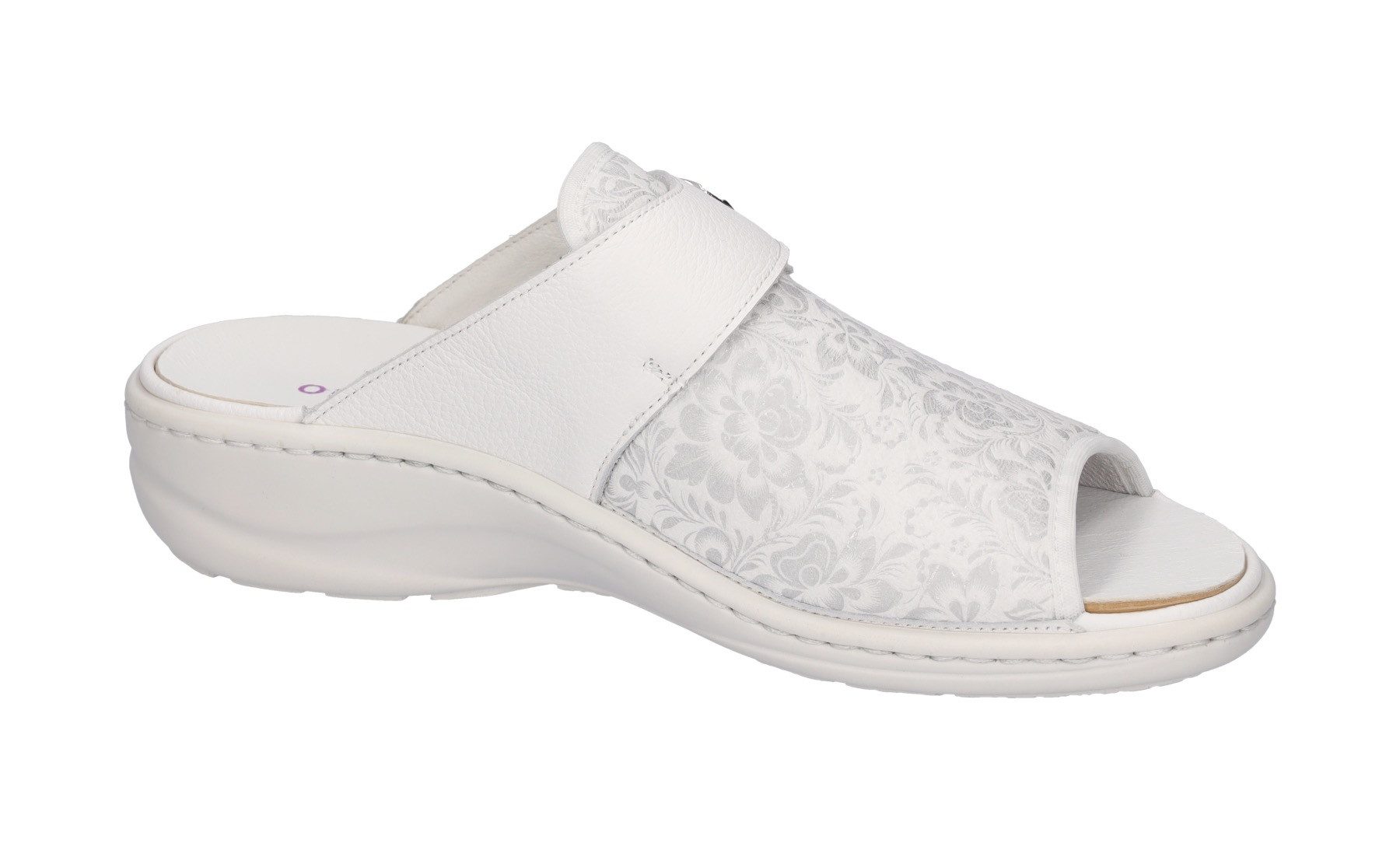Waldläufer Slippers HERIA , comfort-schoen, zomerschoen in comfortbreedte h, orthotritt