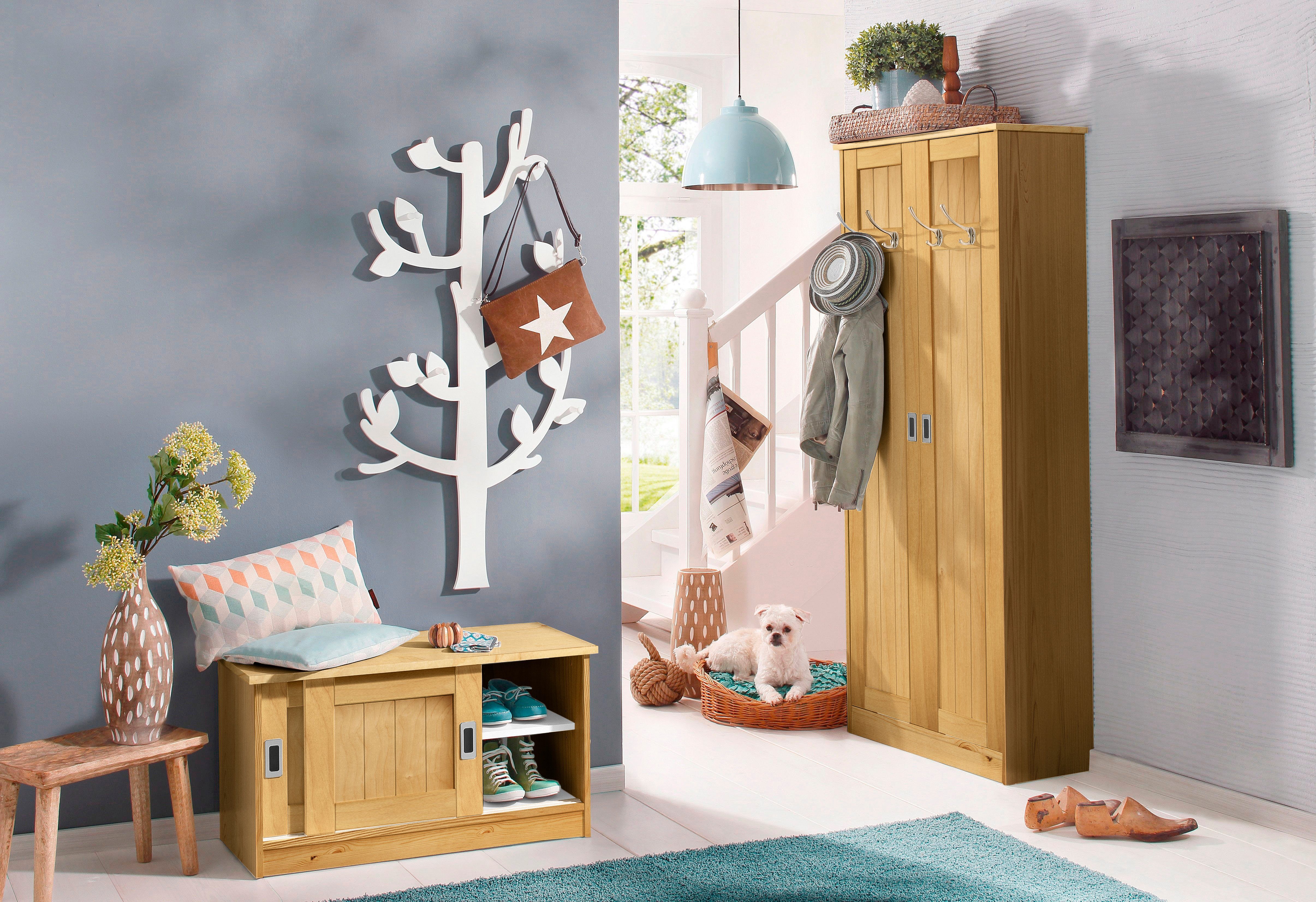 Home affaire Zitbank Nekso Breedte 83 cm, van mdf of massief hout, FSC®-gecertificeerd