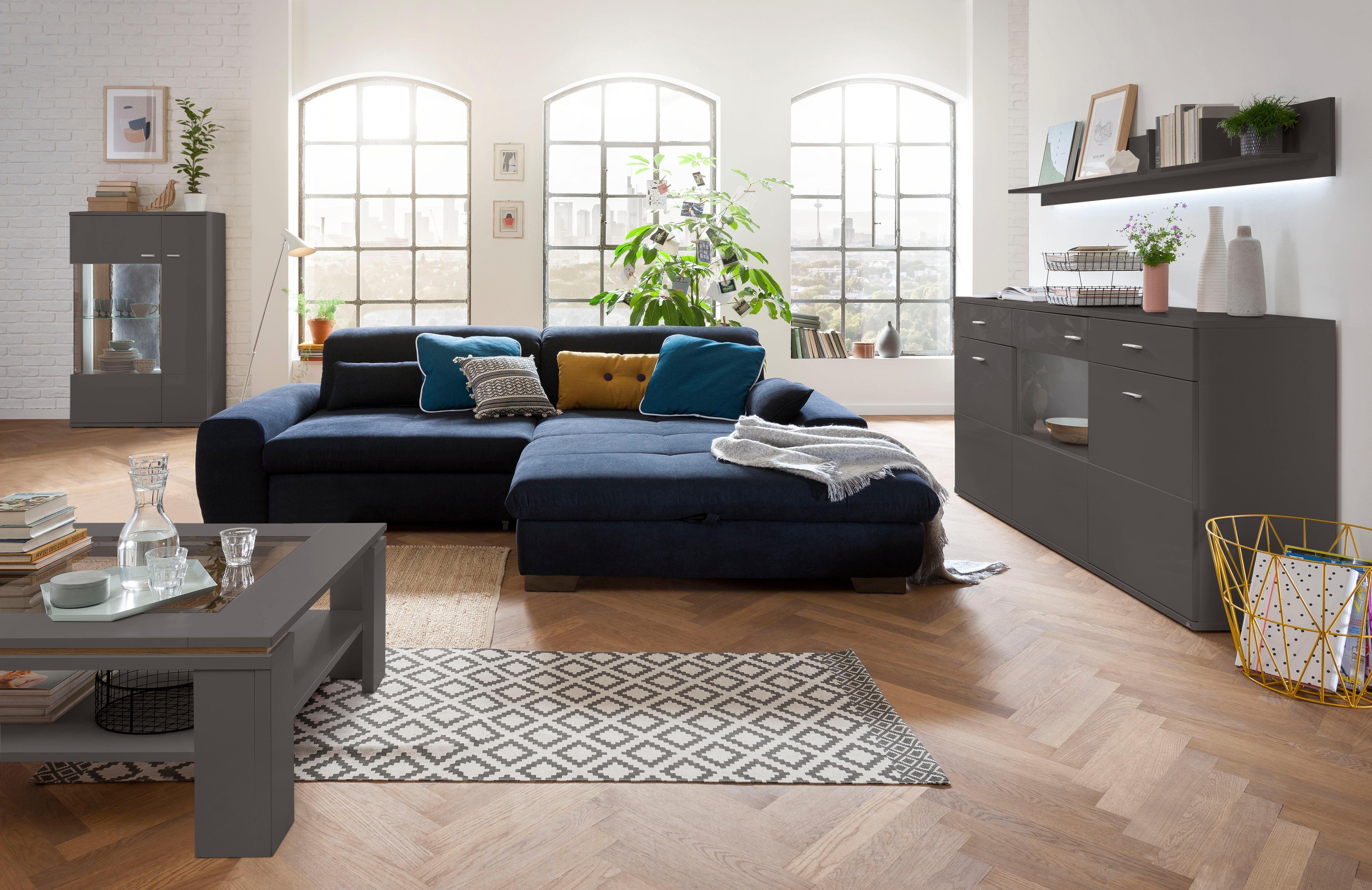 set one by Musterring Salontafel Tacoma Type 65 en 66, met getinte glasplaat