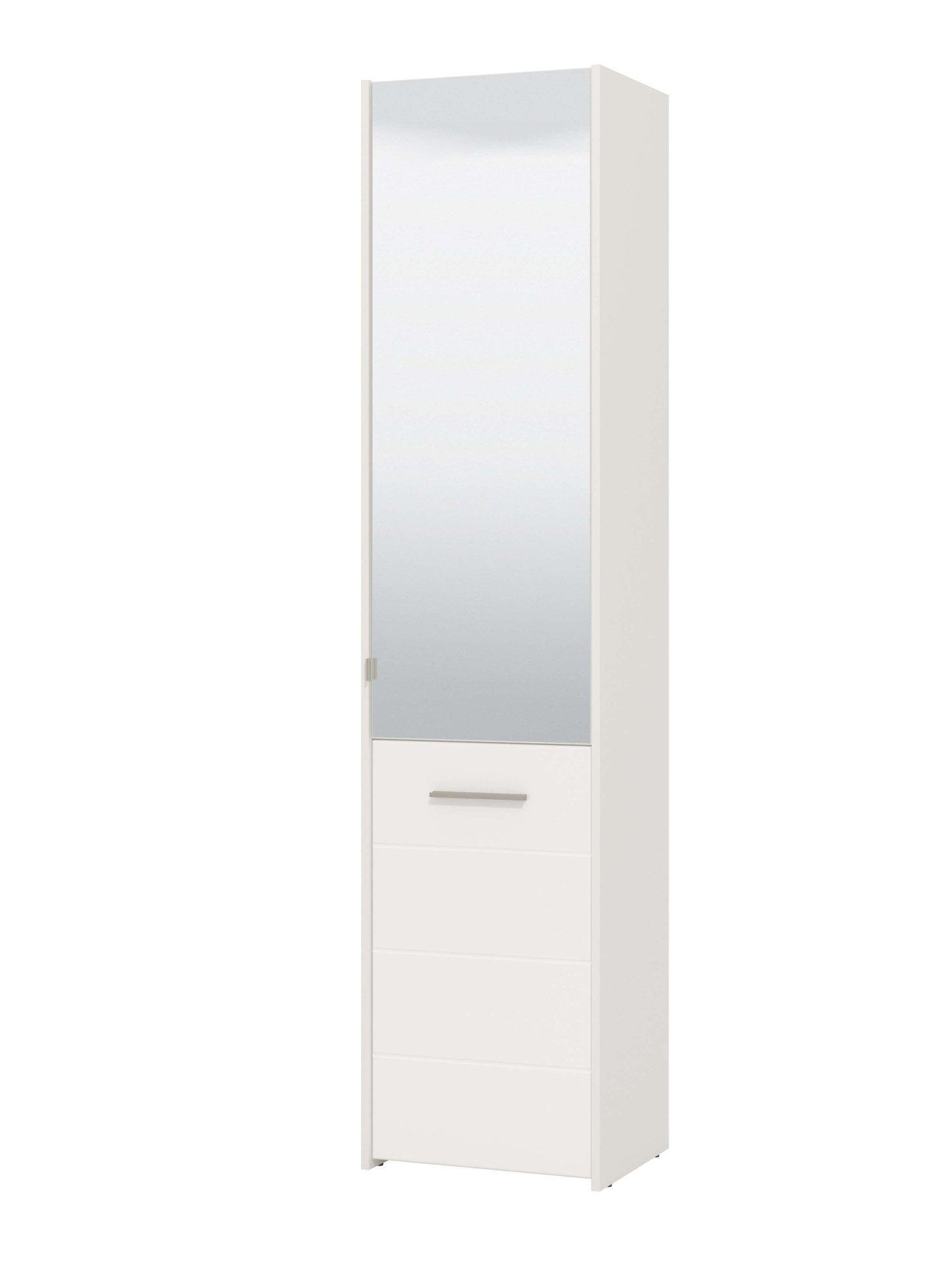 INOSIGN Schoenenkast Menorca schoenenkast, opslagkast, schoenenrek, breedte 47 cm met twee deuren, in moderne en elegante kleuren, met een spiegel