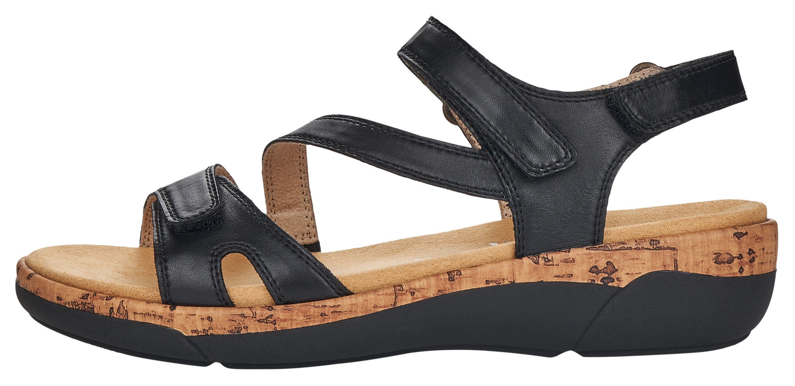 Remonte Sandalen zomerschoen, sandaal, sleehak, in sportieve look