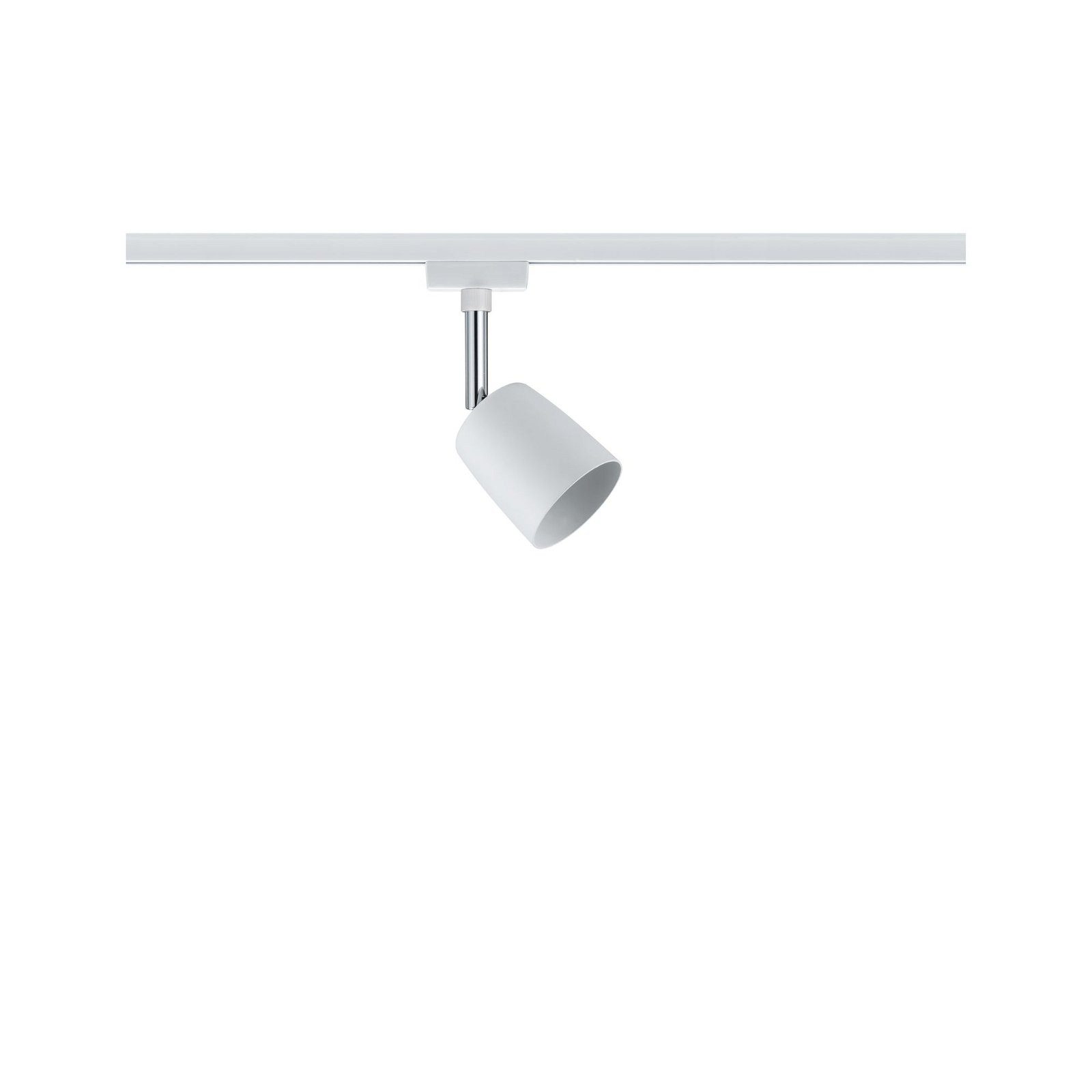 Paulmann Railsysteem-lampen URail rail spot Cover GU10 max. 10W 230V Zwart mat, Chroom