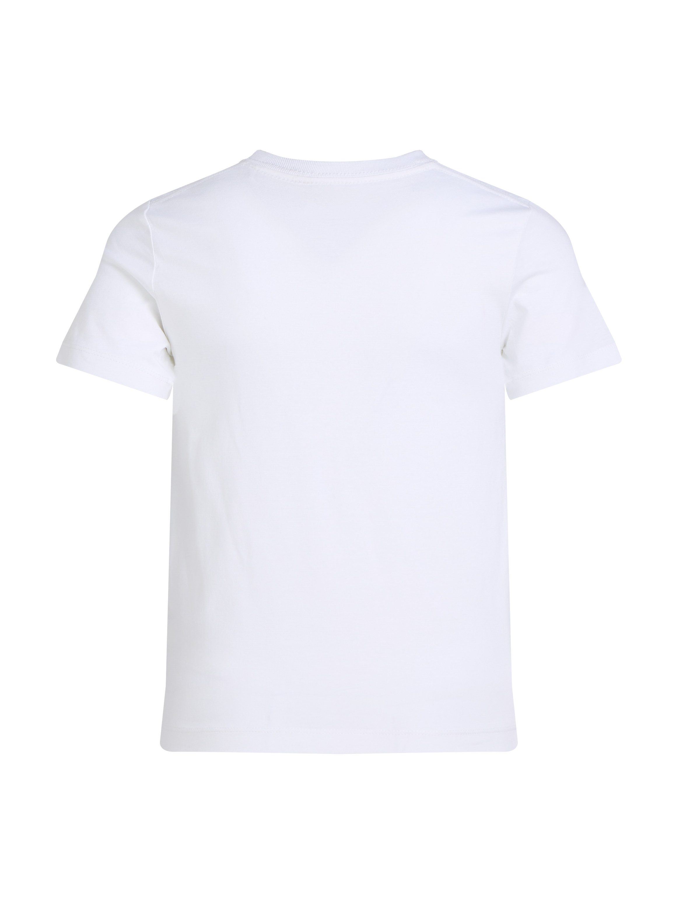 Calvin Klein T-shirt Chest Monologo Ss T-Shirt voor kinderen tot 16 jaar en met logoprint