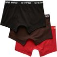 g-star raw boxershort classic trunk clr 3 pack (set, 3 stuks, set van 3) multicolor