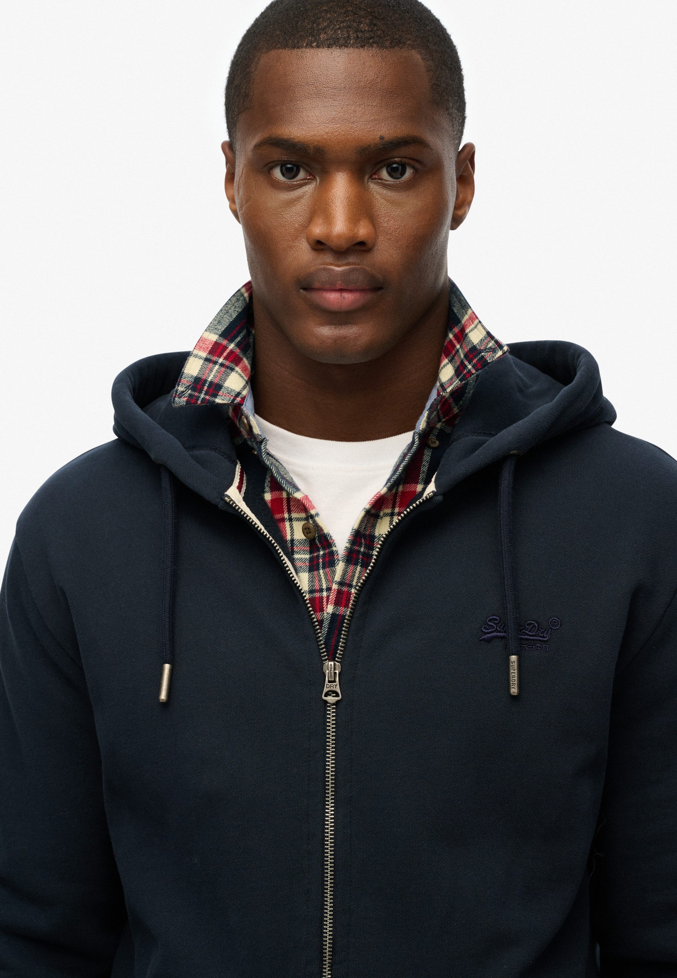 Superdry Capuchonsweatvest ESSENTIAL LOGO ZIP HOODIE HB