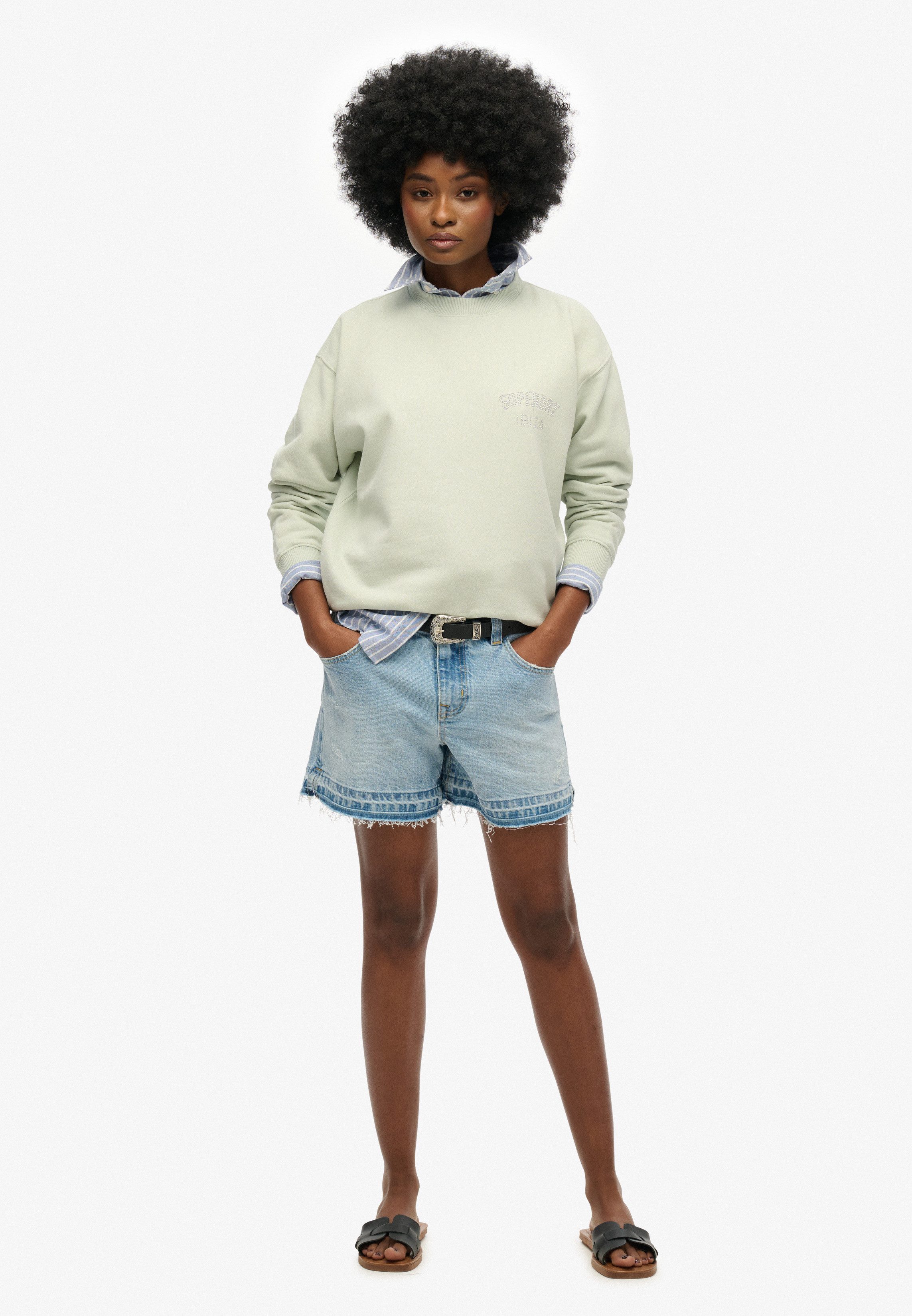 Superdry Sweatshirt SPORT LUXE LOOSE CREW