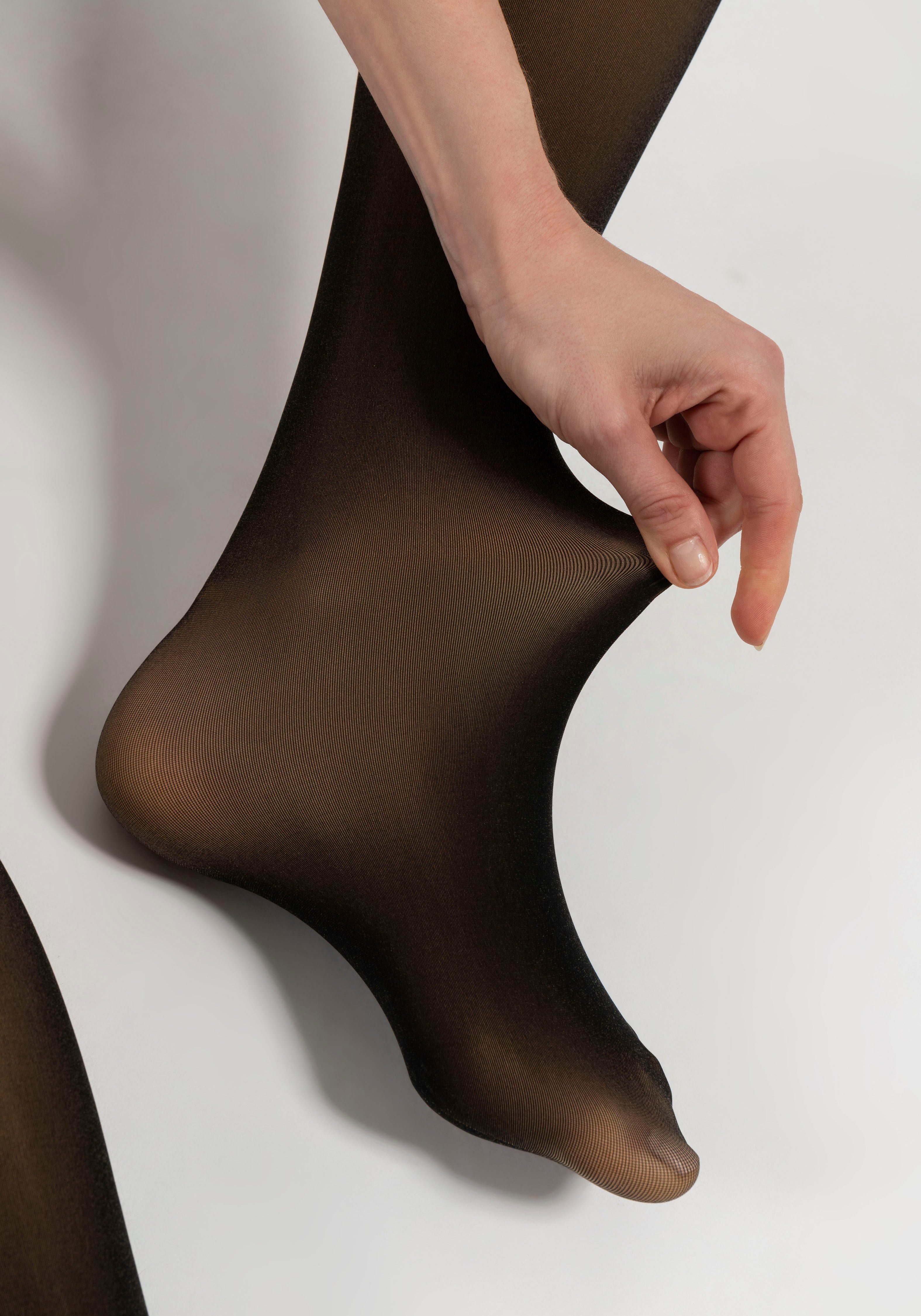 Camano Maillot Comfort Thermo warme & transparante panty 120DEN comfort katoen kruis (1-pack)