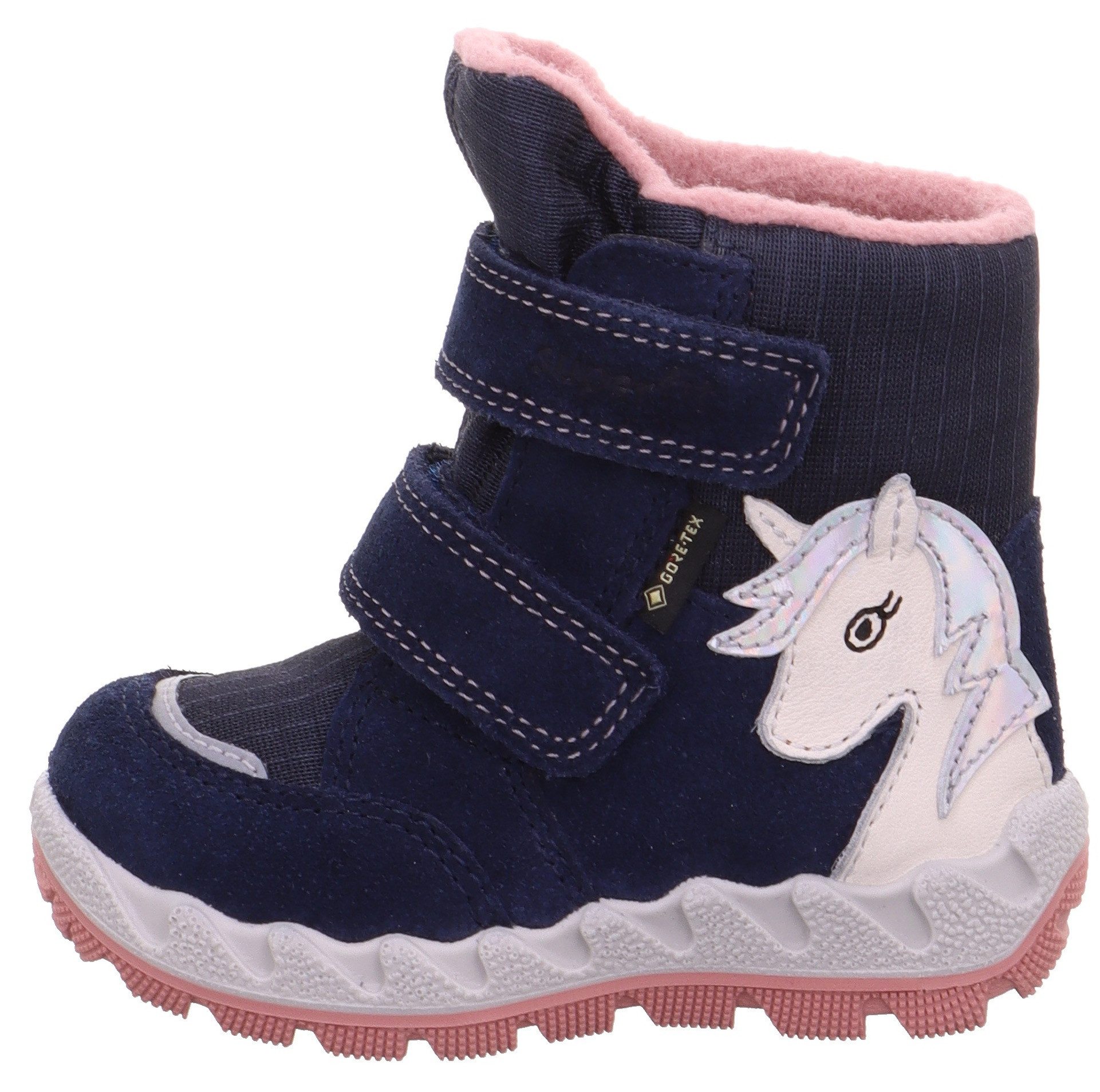 Superfit Winterlaarzen ICEBIRD WMS: breed Snowboots, winterlaarzen, klittenlaars met eenhoornmotief