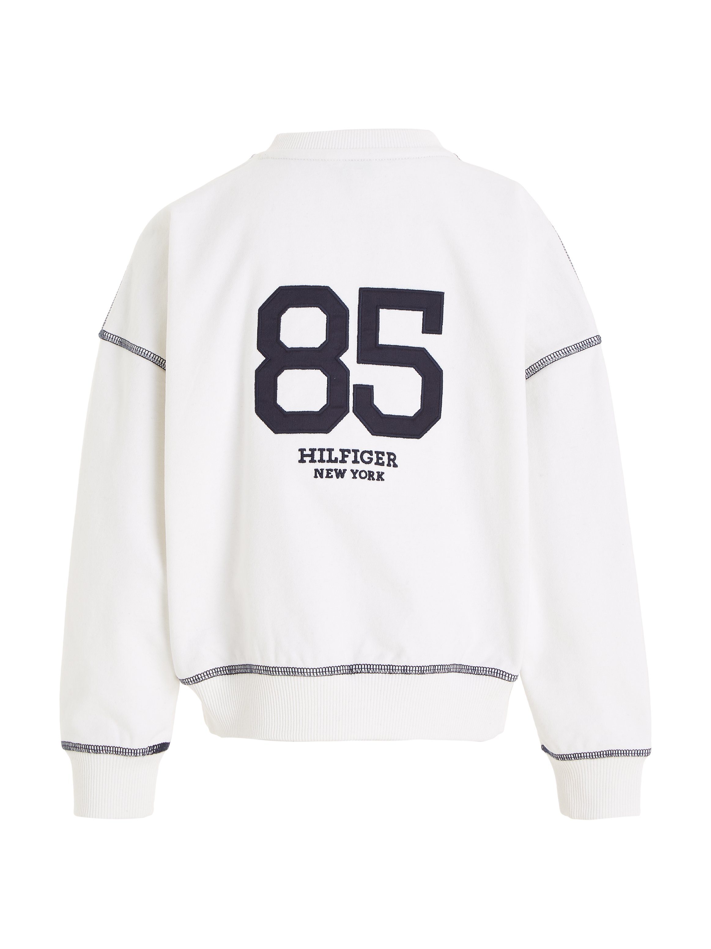 Tommy Hilfiger Sweatshirt HILFIGER SCRIPT 85 SWEATSHIRT met groot logo op de achterkant