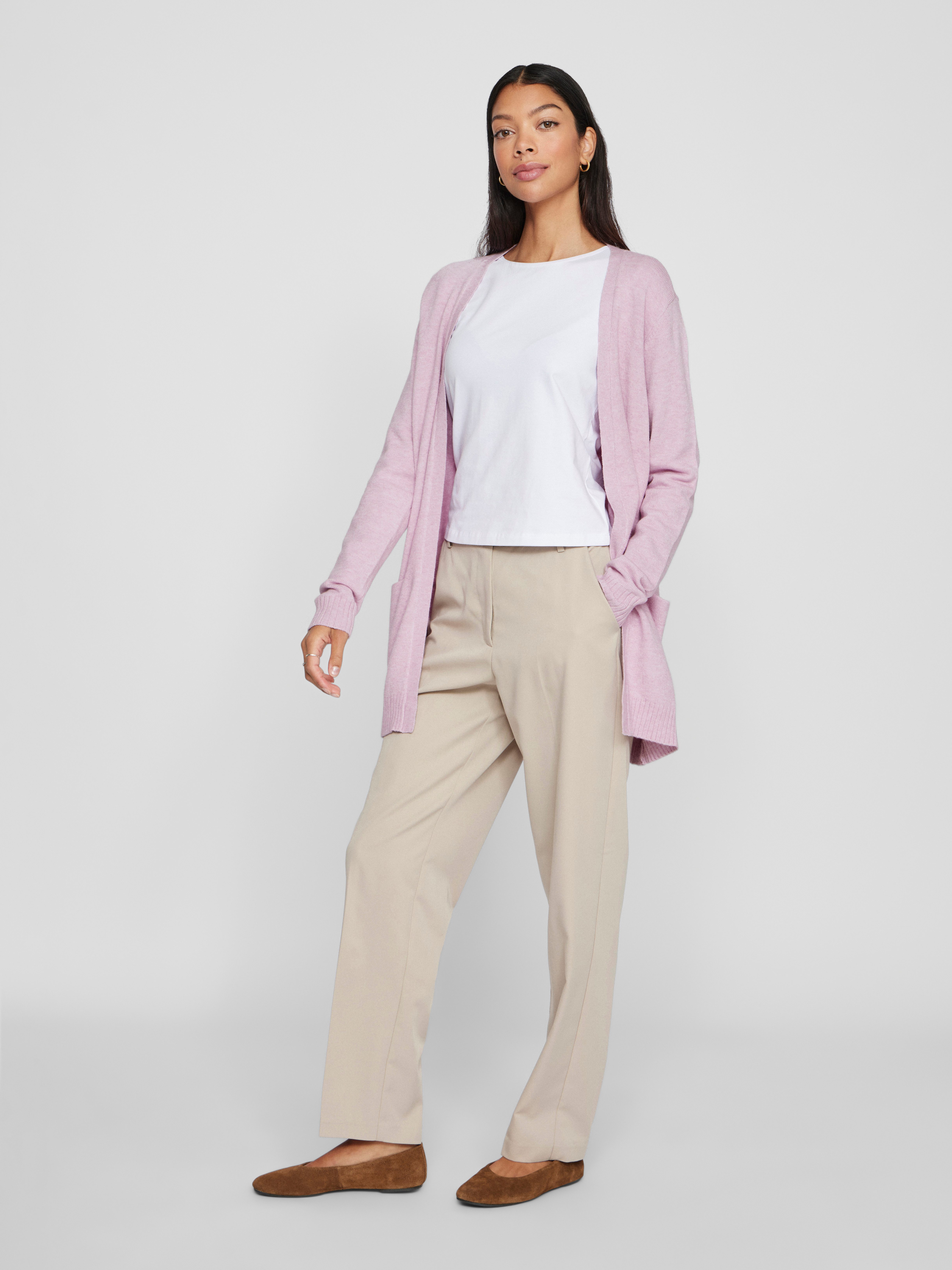Vila Vest VIRIL OPEN L/S KNIT CARDIGAN - NOOS