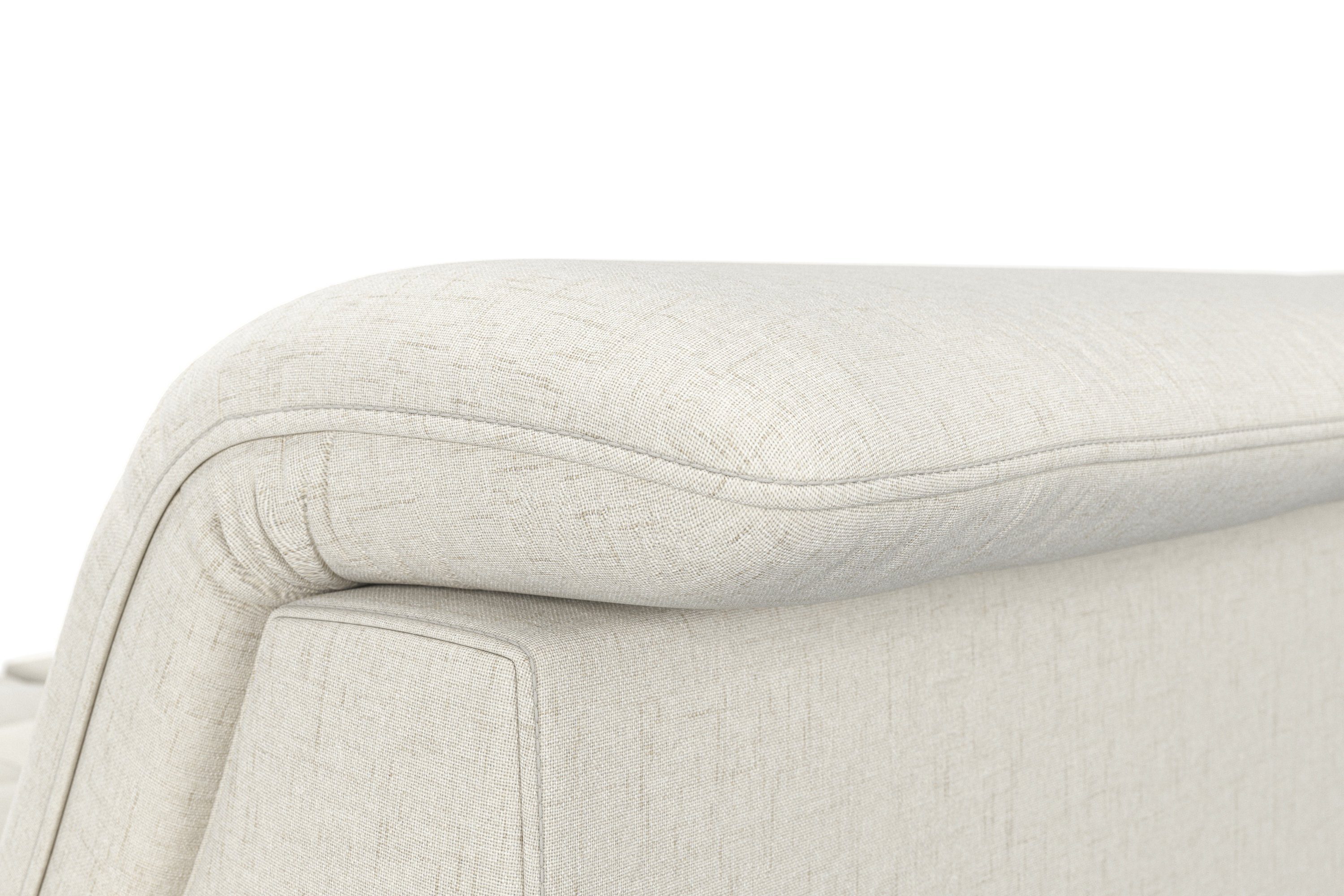 sit&more Hoekbank Luxor L-vorm naar keuze met slaapfunctie, bedkist en verstelbare hoofdsteun
