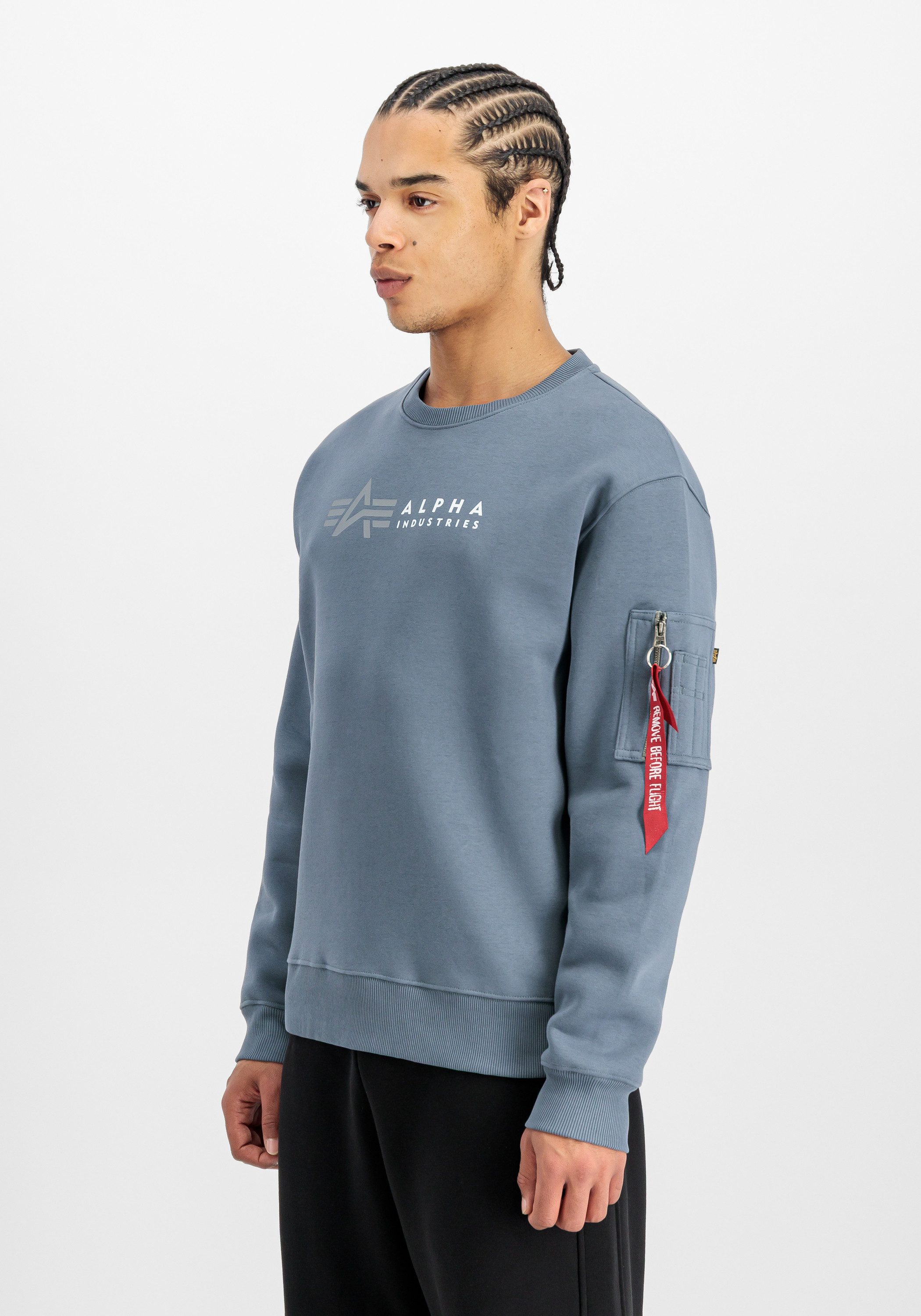 Alpha Industries Sweater Alpha Label Sweatshirt