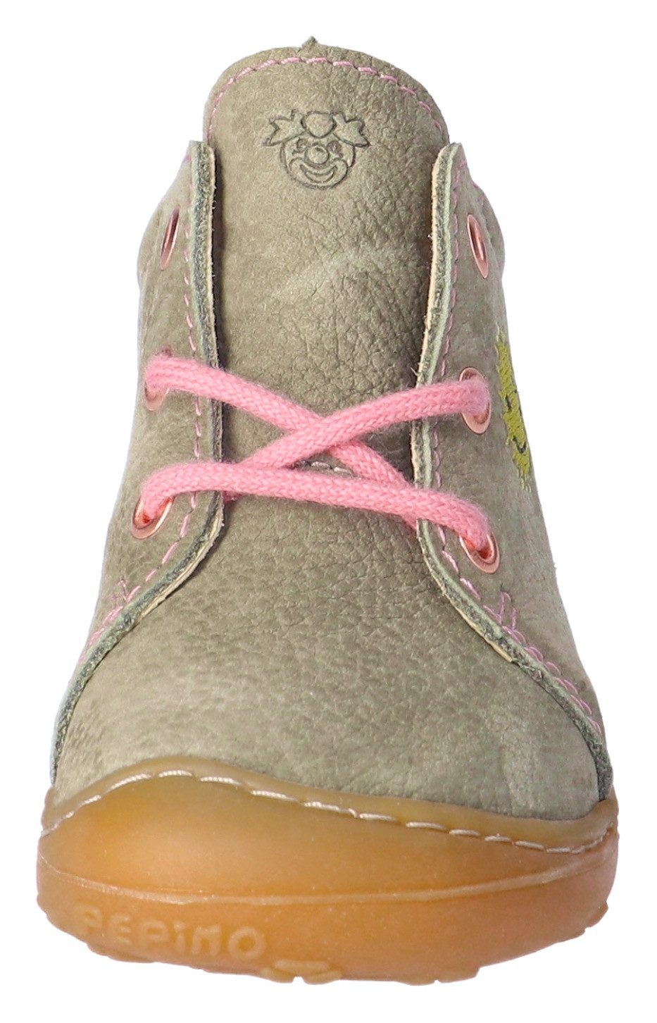 PEPINO by RICOSTA Babyschoentjes MECKI WMS: midden , veterschoen met leren binnenafwerking, maat sjabloon te downloaden