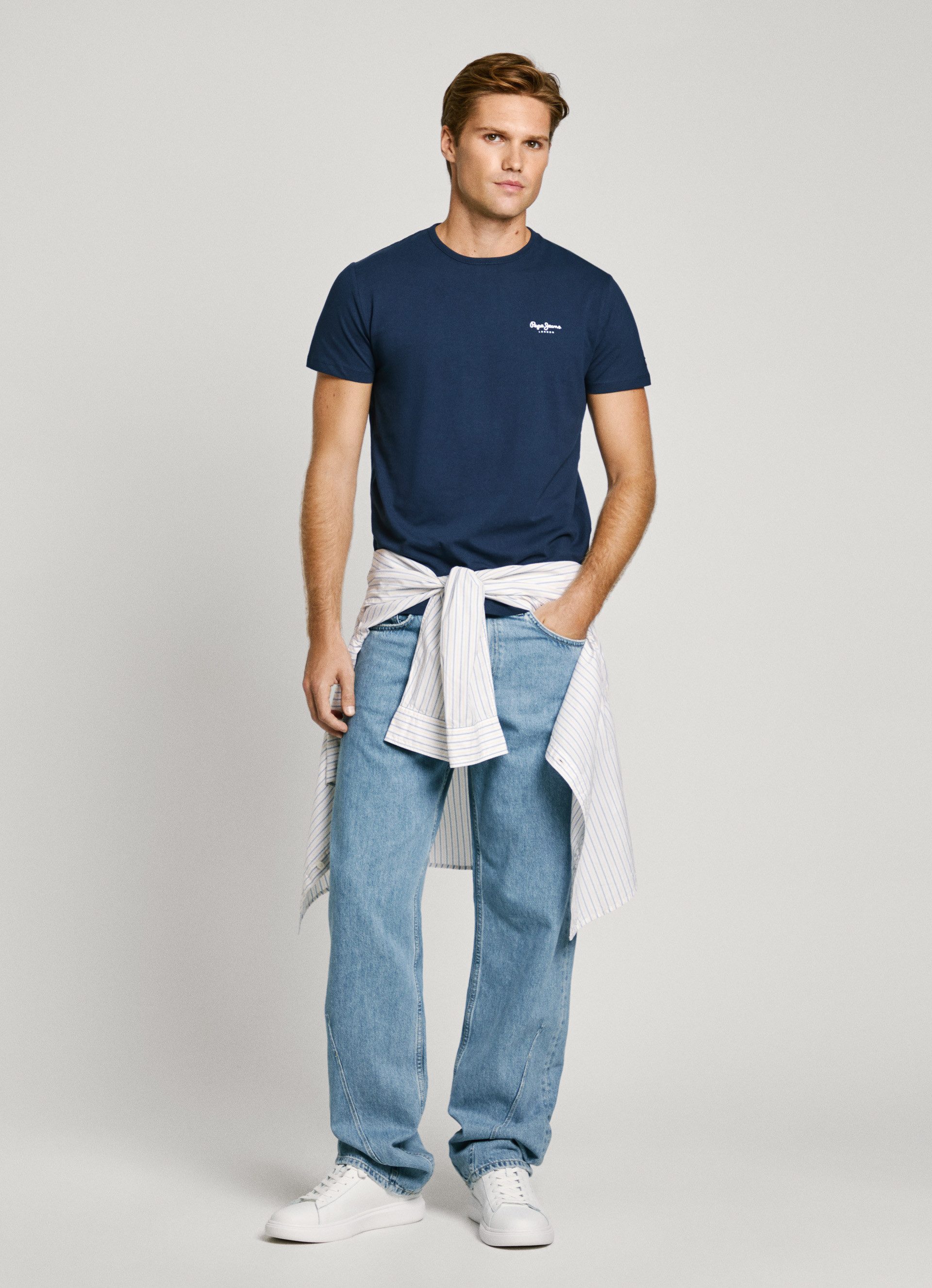 Pepe Jeans Shirt met ronde hals