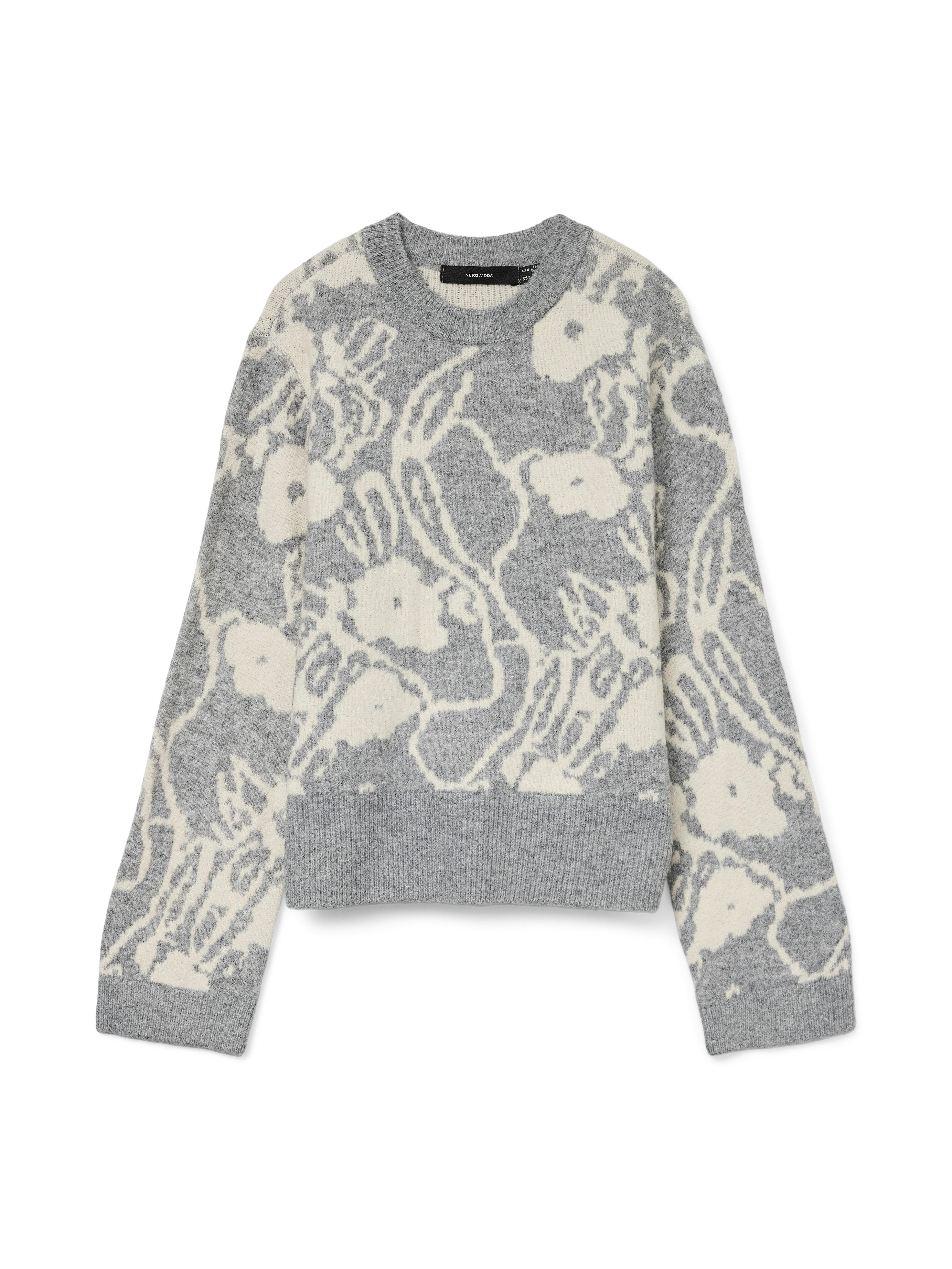 Vero Moda Gebreide trui VMKAILA LS O-NECK PULLOVER BOO