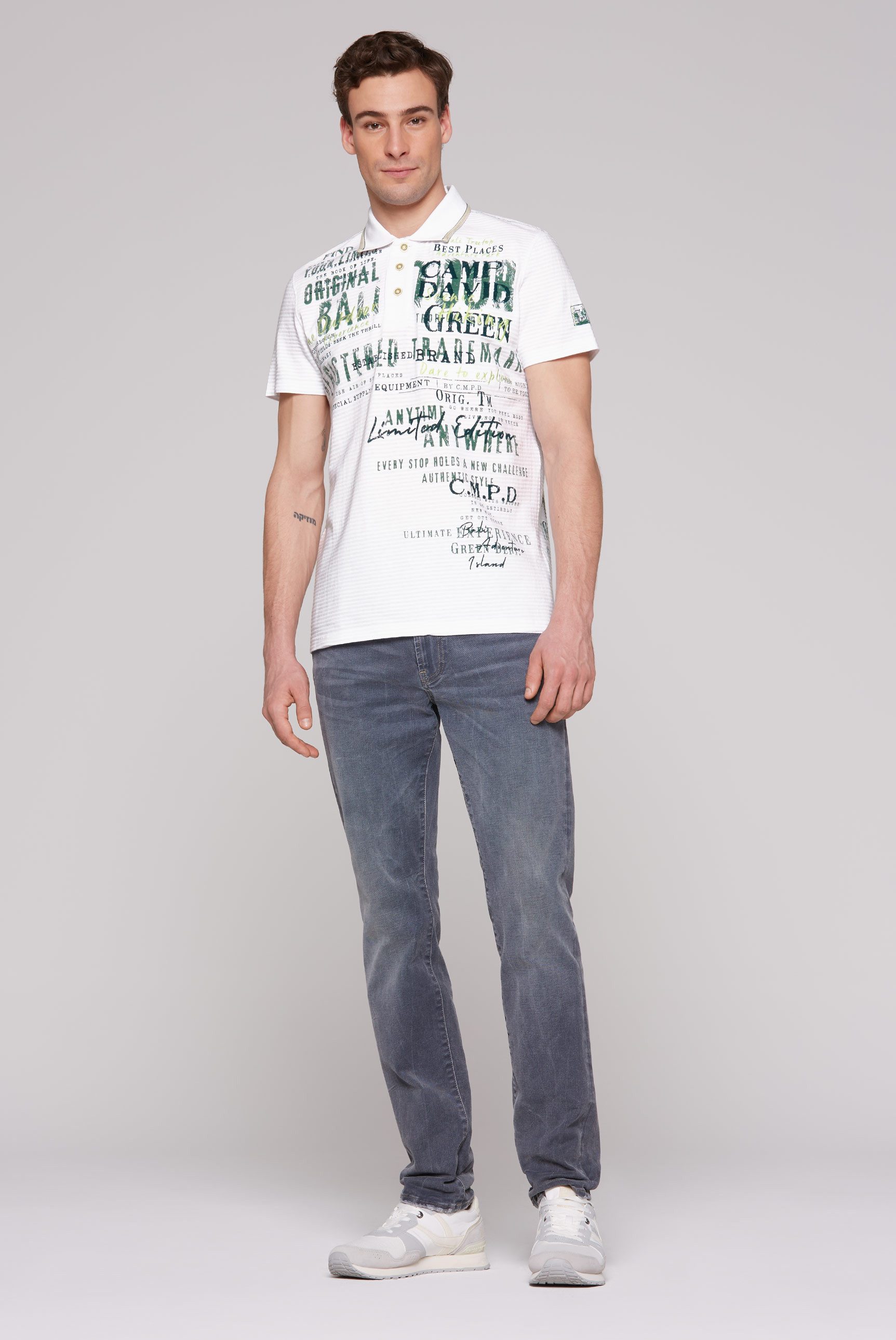 CAMP DAVID Poloshirt