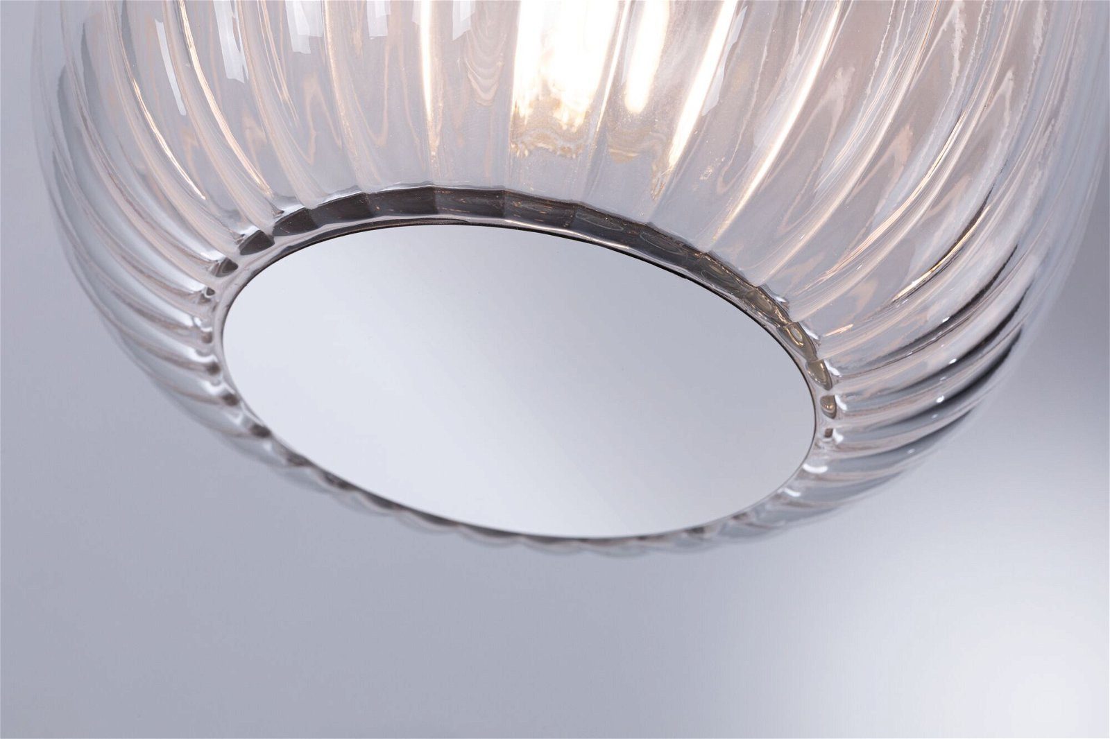 Paulmann Plafondlamp Ruya IP44 E14 230V max. 20W Glas, Chroom (1 stuk)