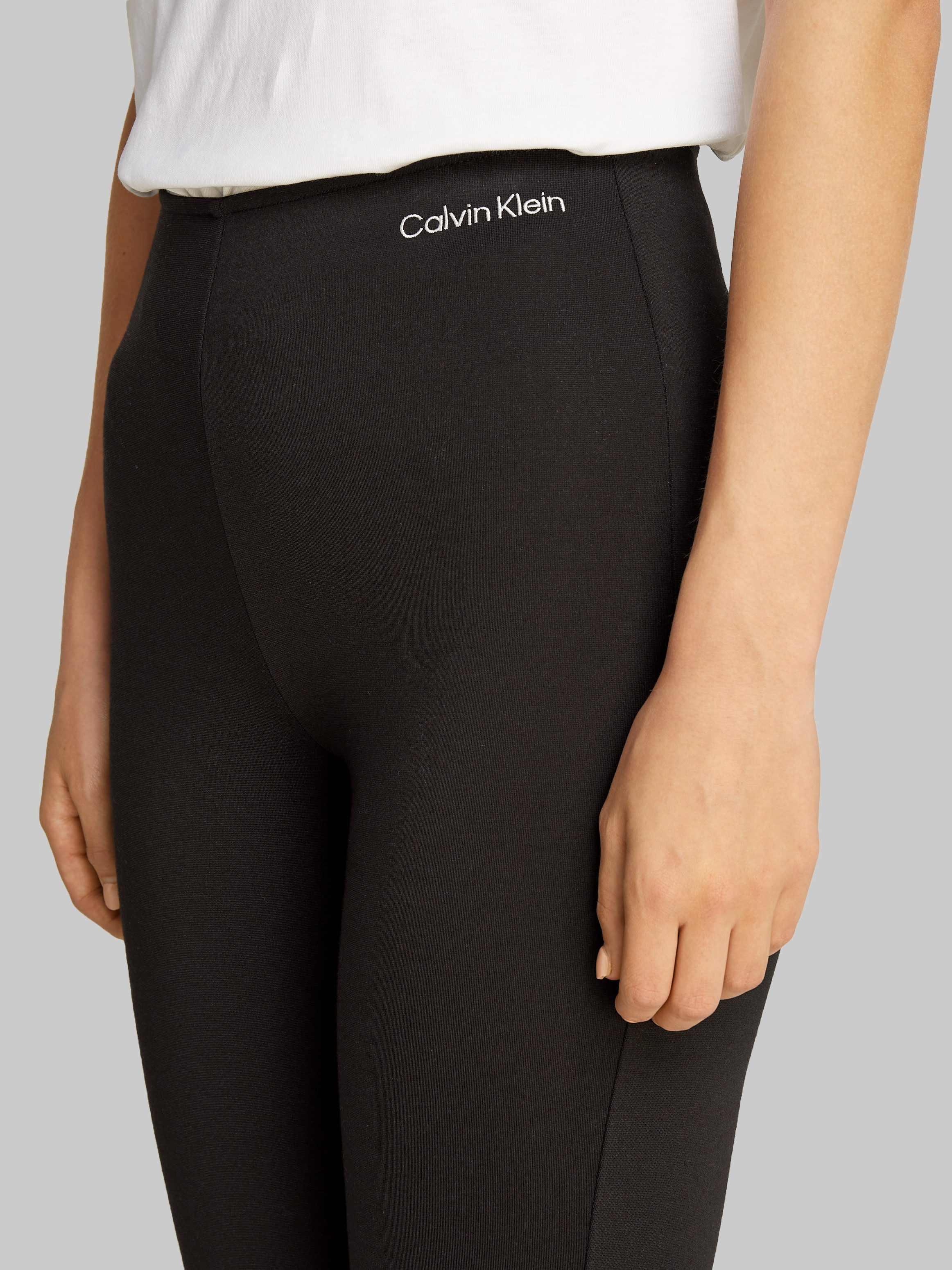 Calvin Klein Bootcutbroek MILANO LOGO ELASTIC LEGGINGS