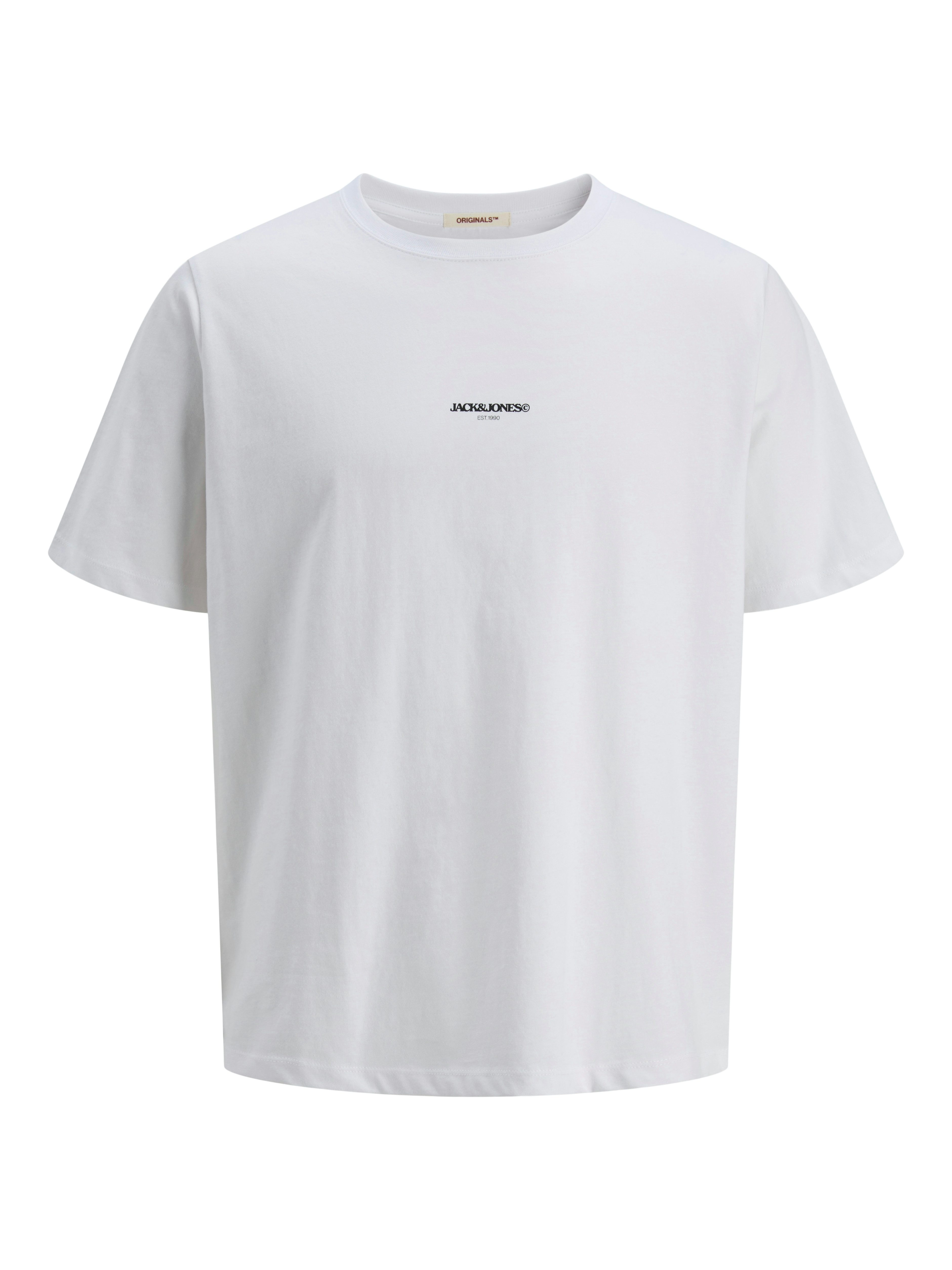 Jack & Jones Shirt met print JORTAVIRA POSTER TEE SS CREW NECK