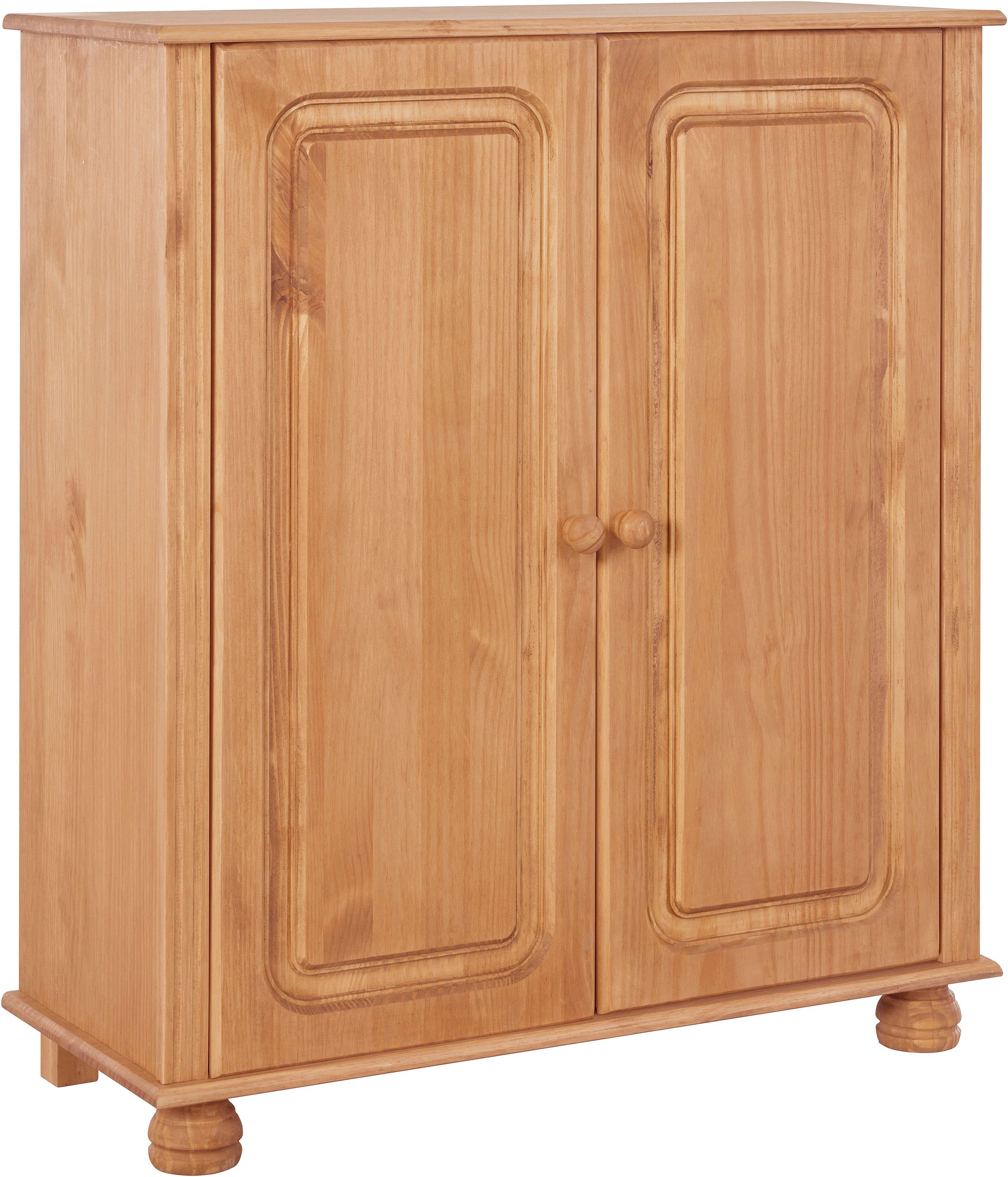 Home affaire Highboard Mette Commode met 2 planken, breedte 85cm, diepte 34 cm, hoogte 95 cm