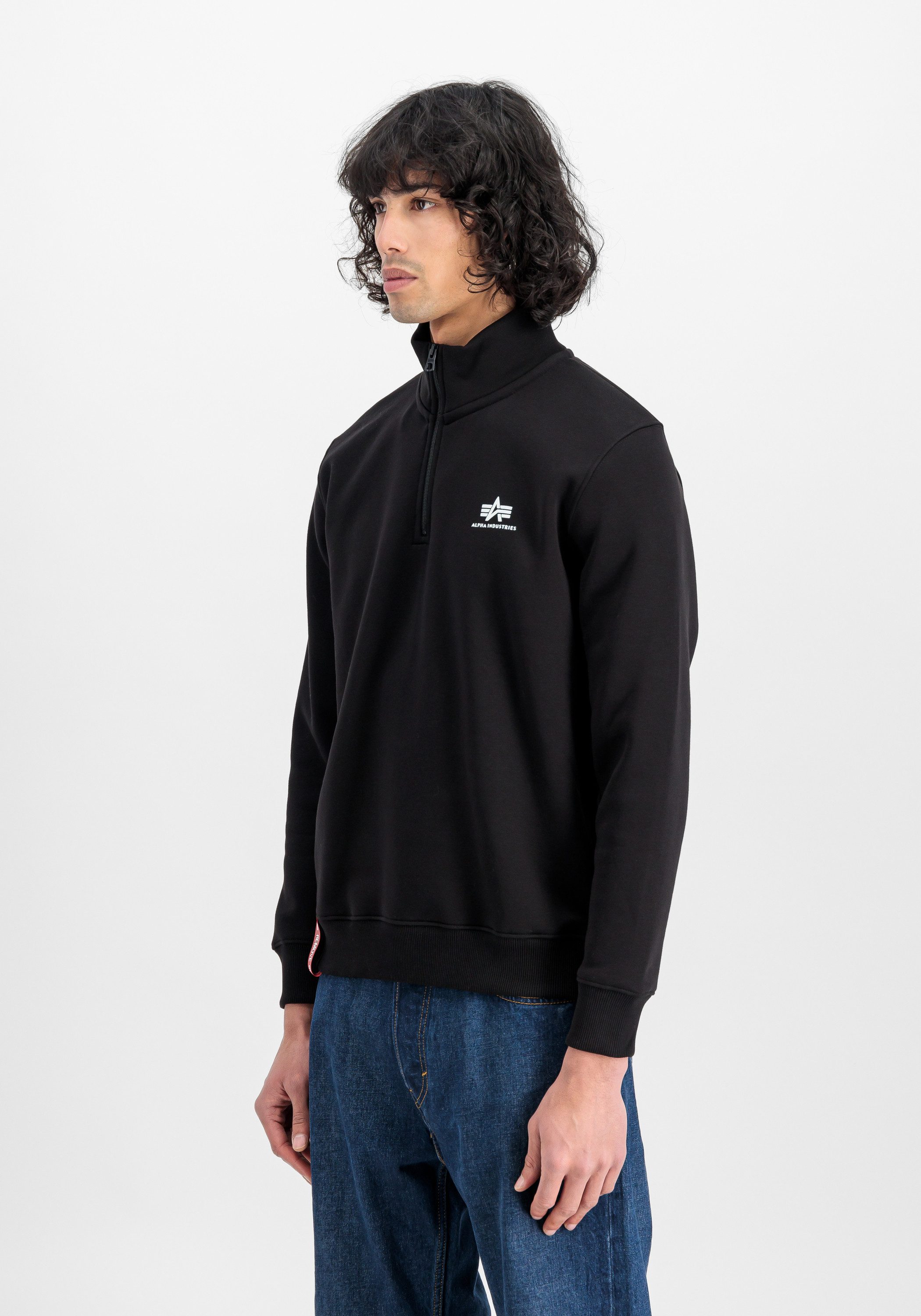 Alpha Industries Sweater Half Zip Sweatshirt SL