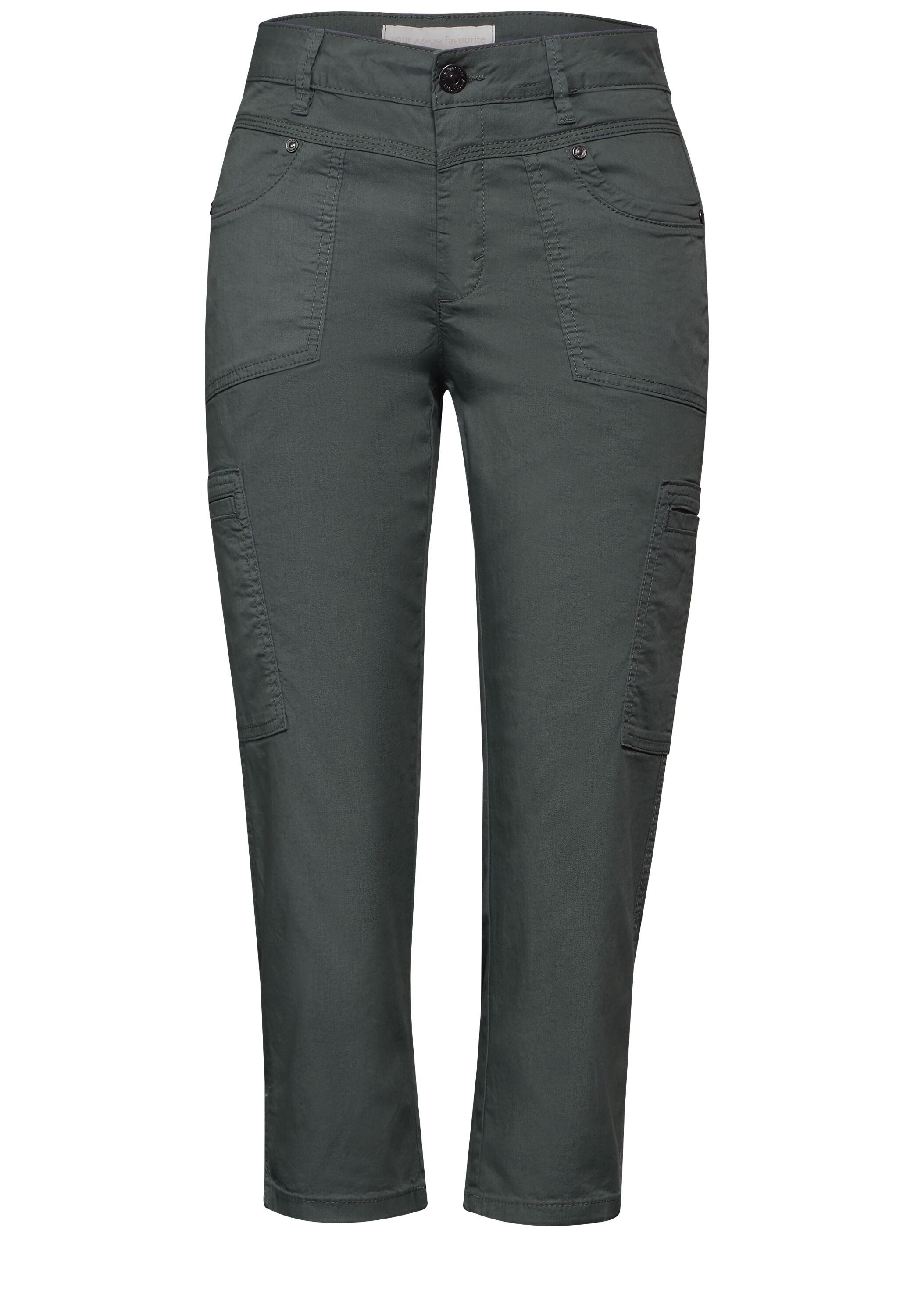 STREET ONE 3/4 broek met safari-look