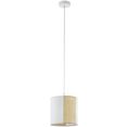 eglo hanglamp arnhem wit - oe24 x h110 cm - excl. 1x e27 (elk max. 40 w) - van zeegras en sterk papier - hanglamp - hanglamp - hanglamp - plafondlamp - lamp - eettafellamp - eettafel - keukenlamp (1 stuk) wit