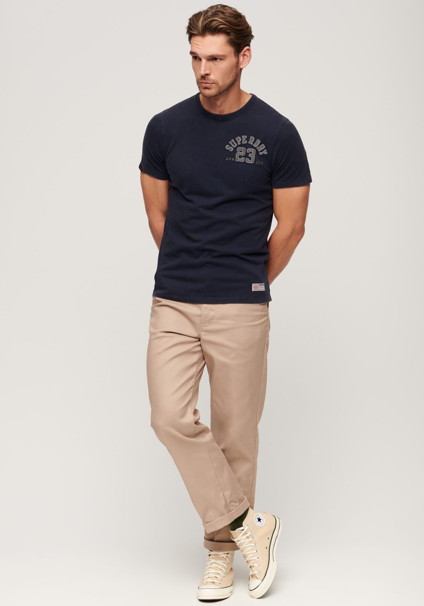 Superdry T-shirt VINTAGE ATHLETIC CHEST S S TEE