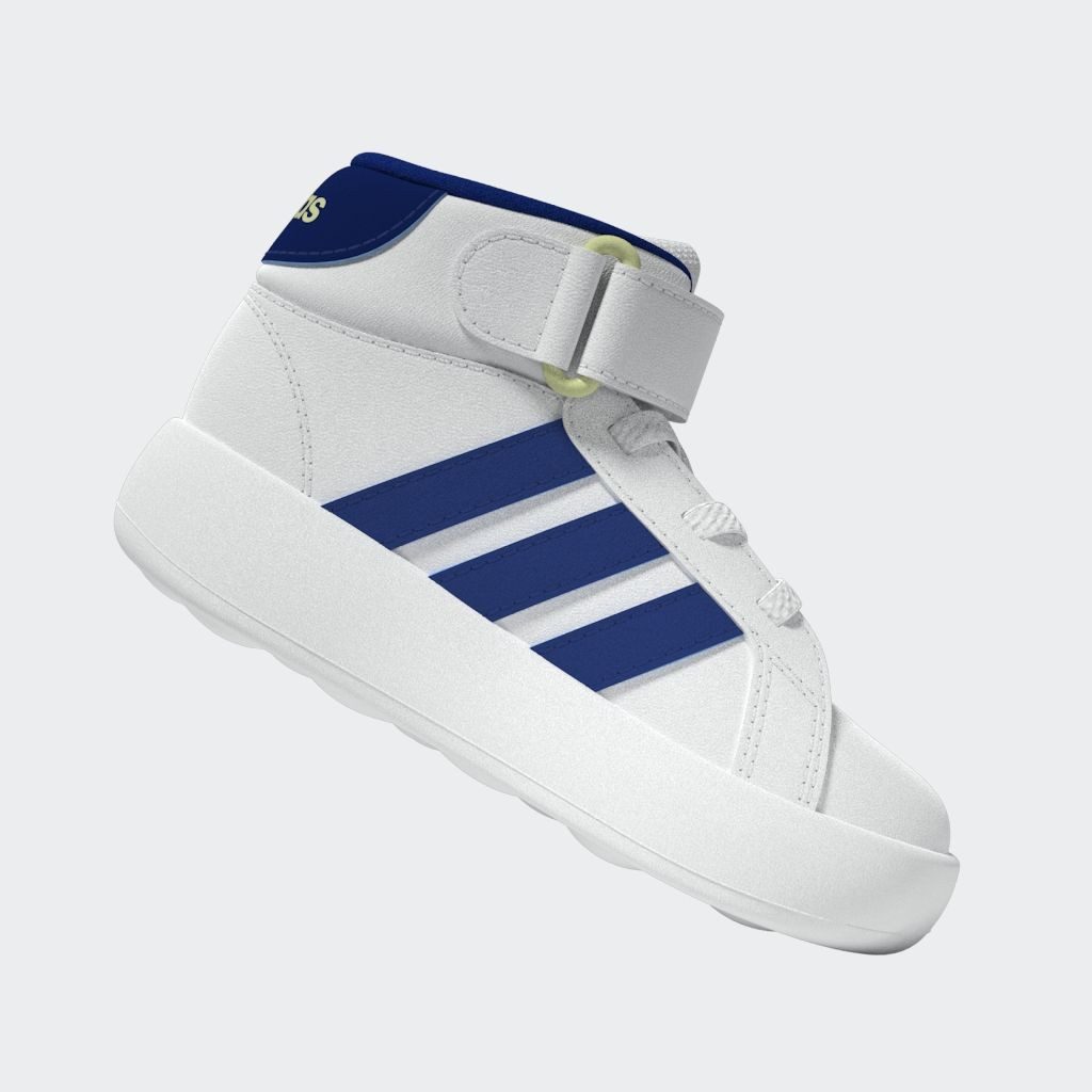 adidas Sportswear Sneakers GRAND COURT MID KIDS Design geïnspireerd op de adidas Superstar, voor kinderen