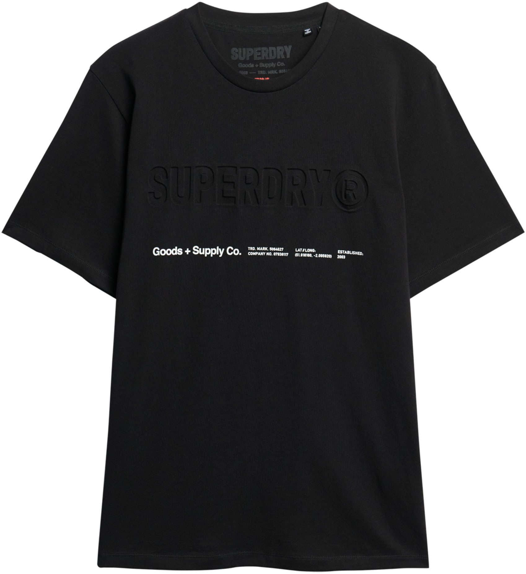 Superdry Shirt met ronde hals UTILITY SPORT LOGO LOOSE TEE