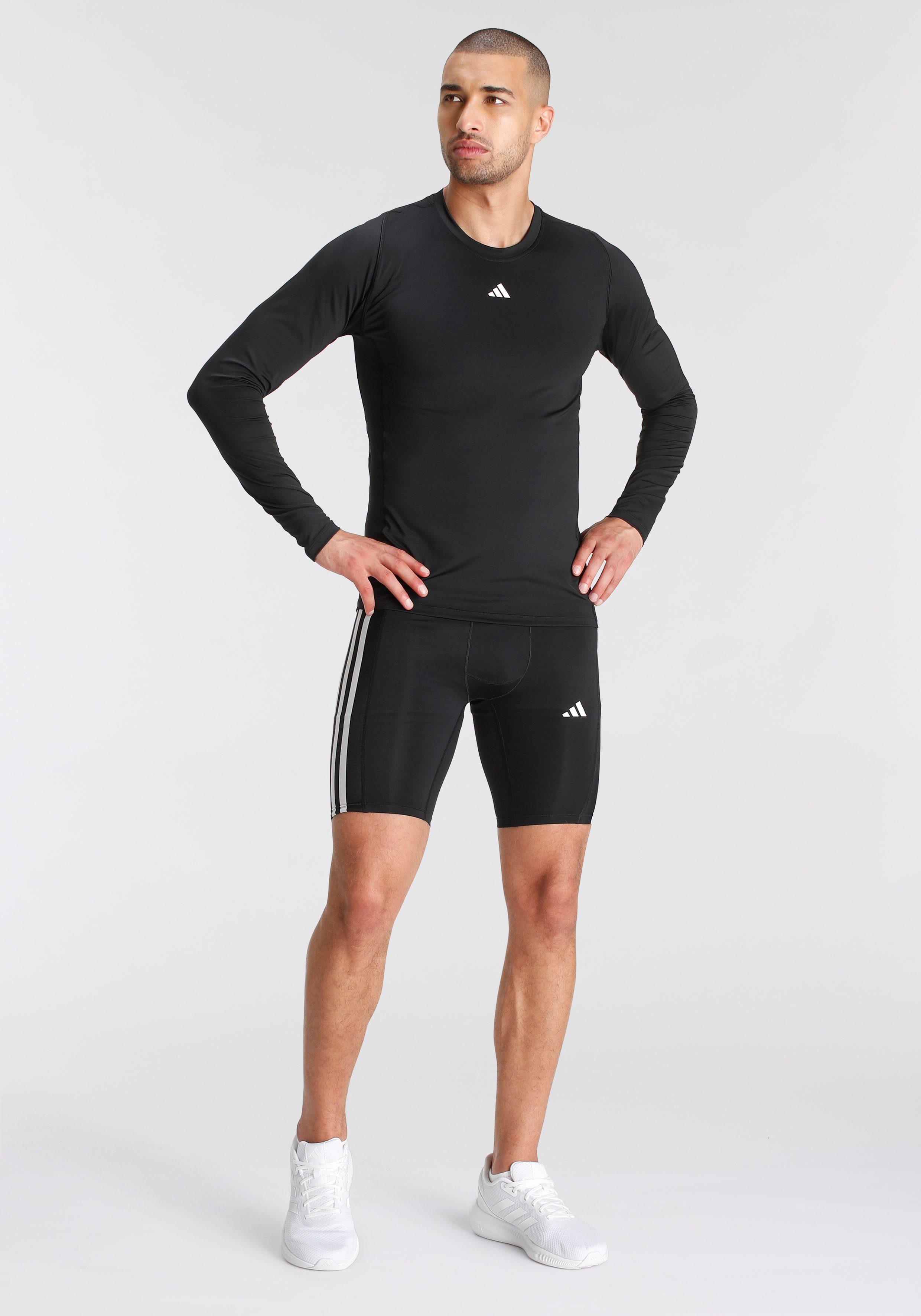 adidas Performance Functioneel shirt TECHFIT TRAINING LONGSLEEVE