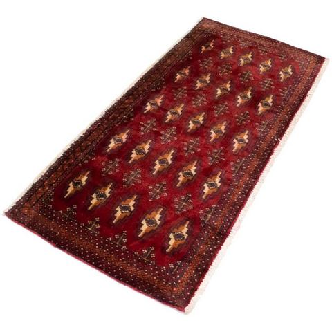 morgenland wollen kleed Turkaman Teppich handgeknüpft rot