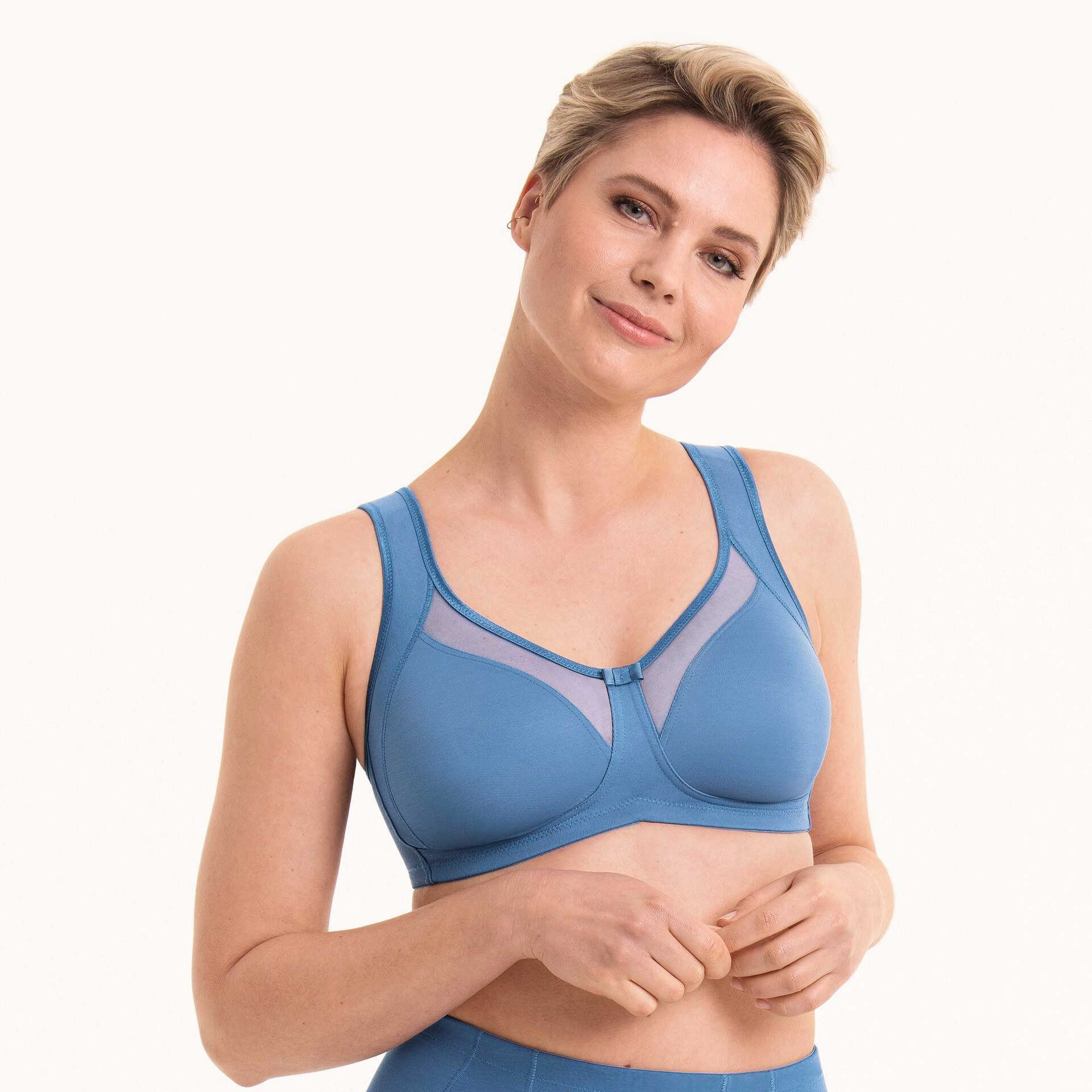 Anita Comfort Gevormde-bh Comfort-BH Clara Cup C-G, semi-transparante rand decolleté