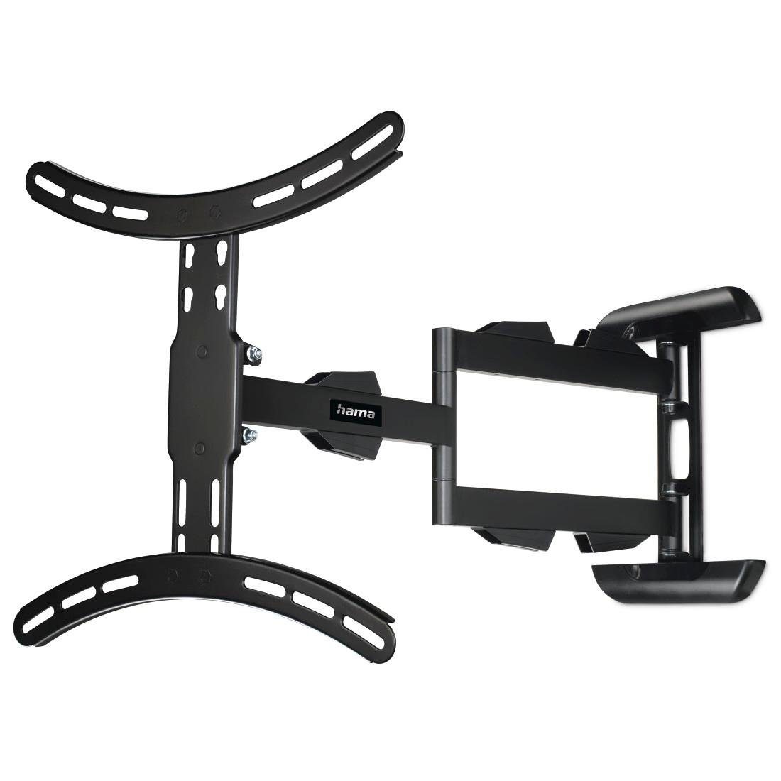 Hama Tv-wandhouder Draaibaar, uitschuifbaar, lange arm, 81 - 165 cm (32"- 65"), 43", 50", 55" tv muurbeugels zwart