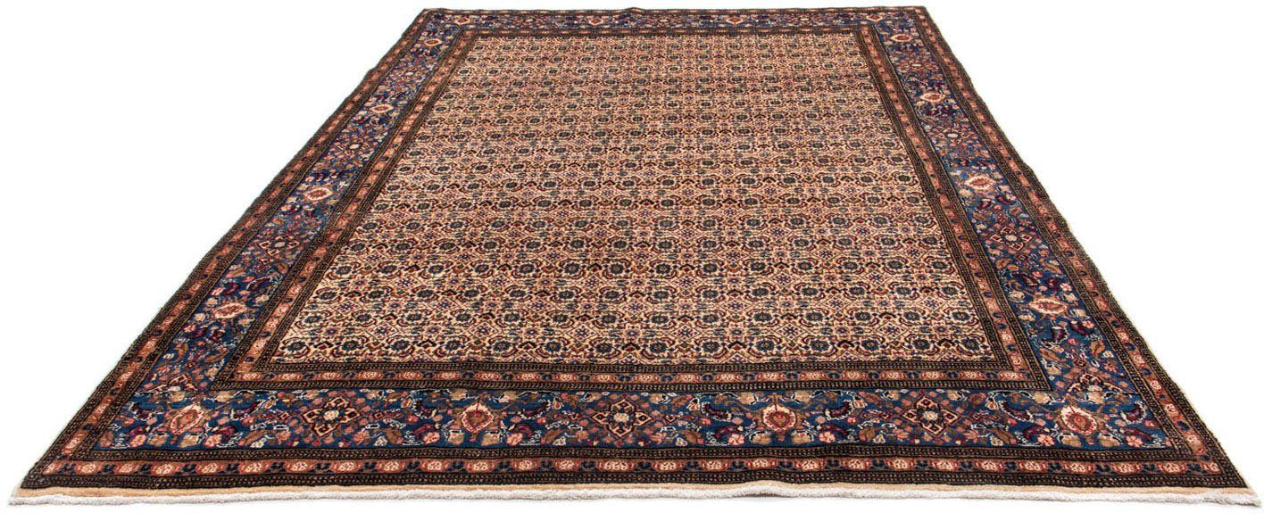 morgenland Wollen kleed Jozan bloemmotief Blu 102 x 74 cm Handgeknoopt