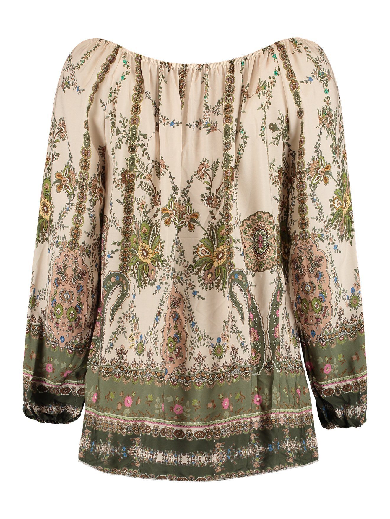 HaILYS Shirt LS V TP Ly44ra met all-over motief