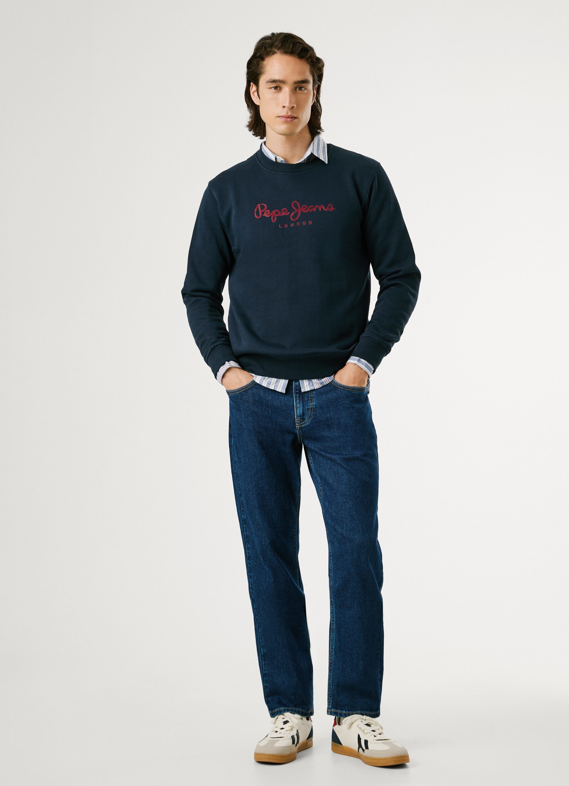 Pepe Jeans Sweatshirt MACBETH PLAIN CREW