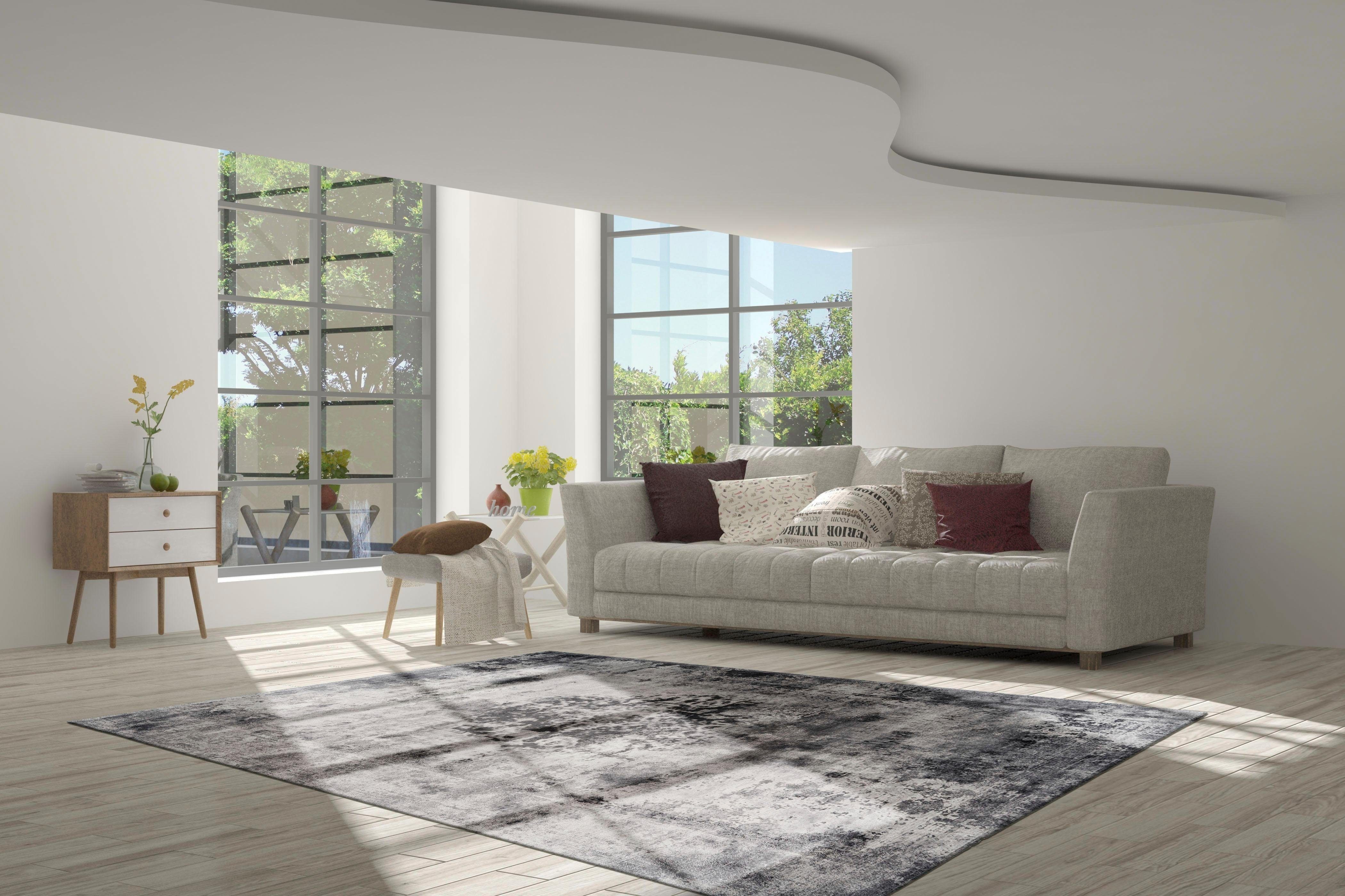 calo-deluxe Vloerkleed Layata 8034 Korte pool, woonkamer