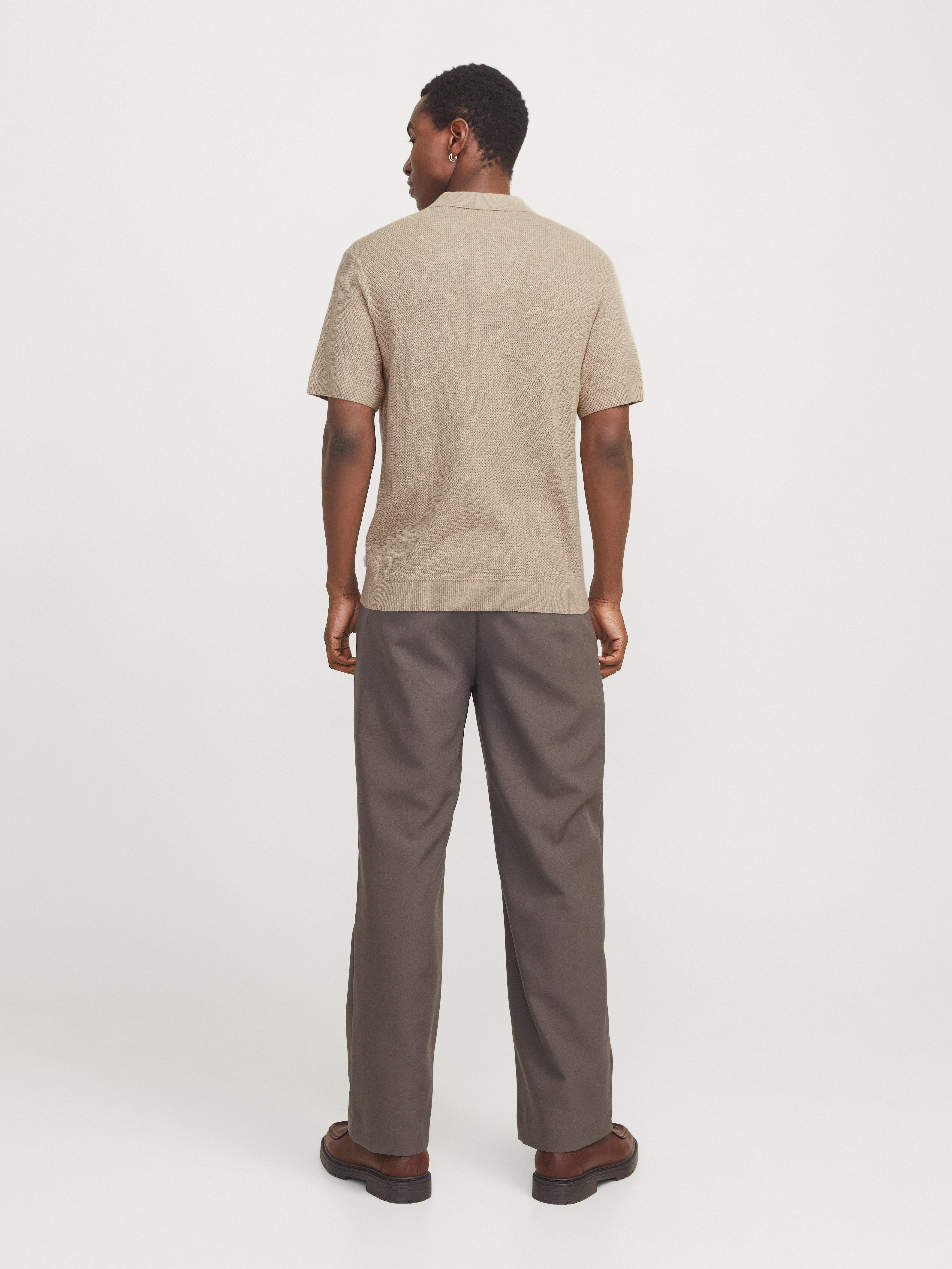 Jack & Jones Trui met polokraag JPRCCCOOPER KNIT POLO SS SN