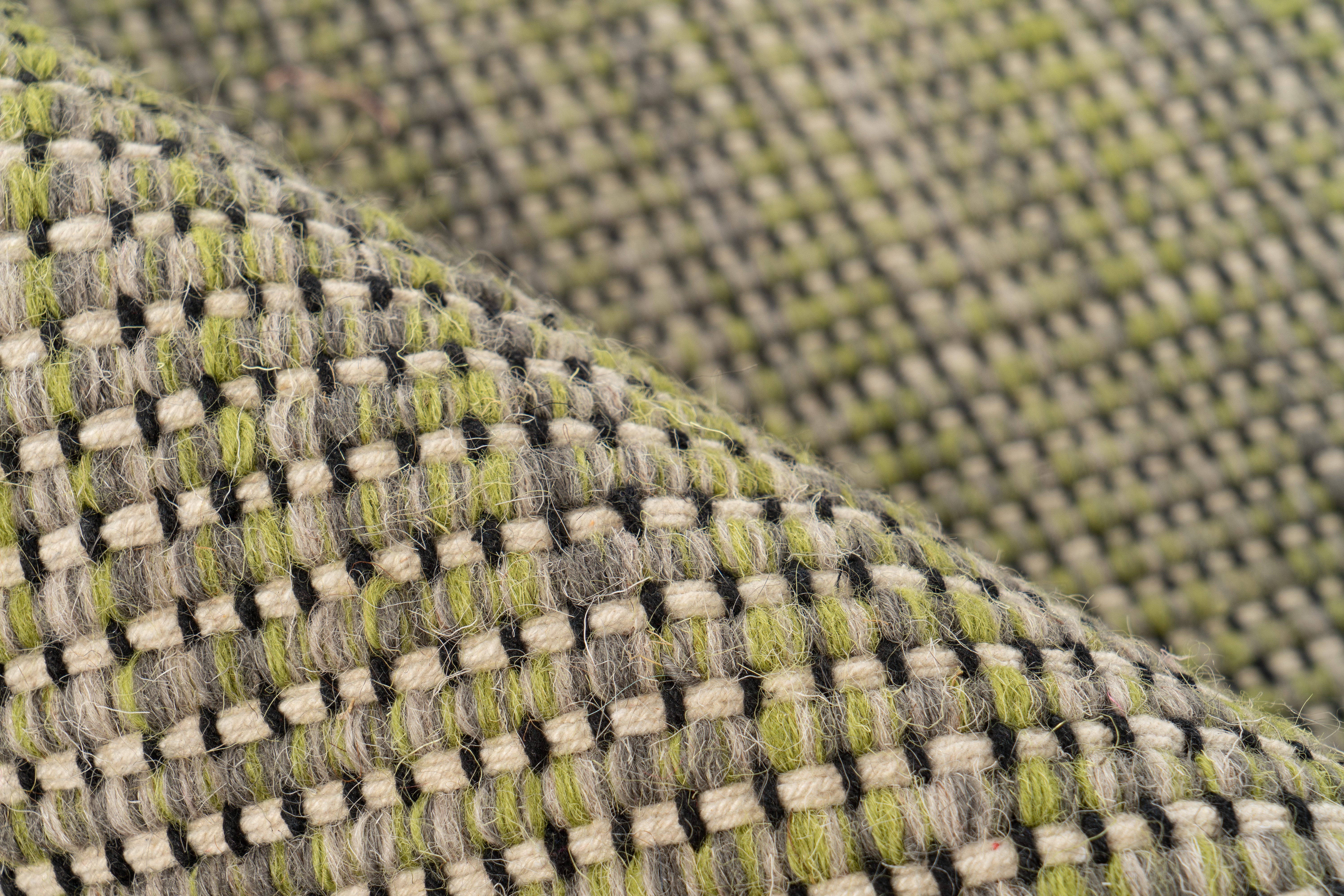 aRTE ESPINA Vloerkleed Nomad 8064 Handgemaakt franjes tapijt in neutraal ontwerp