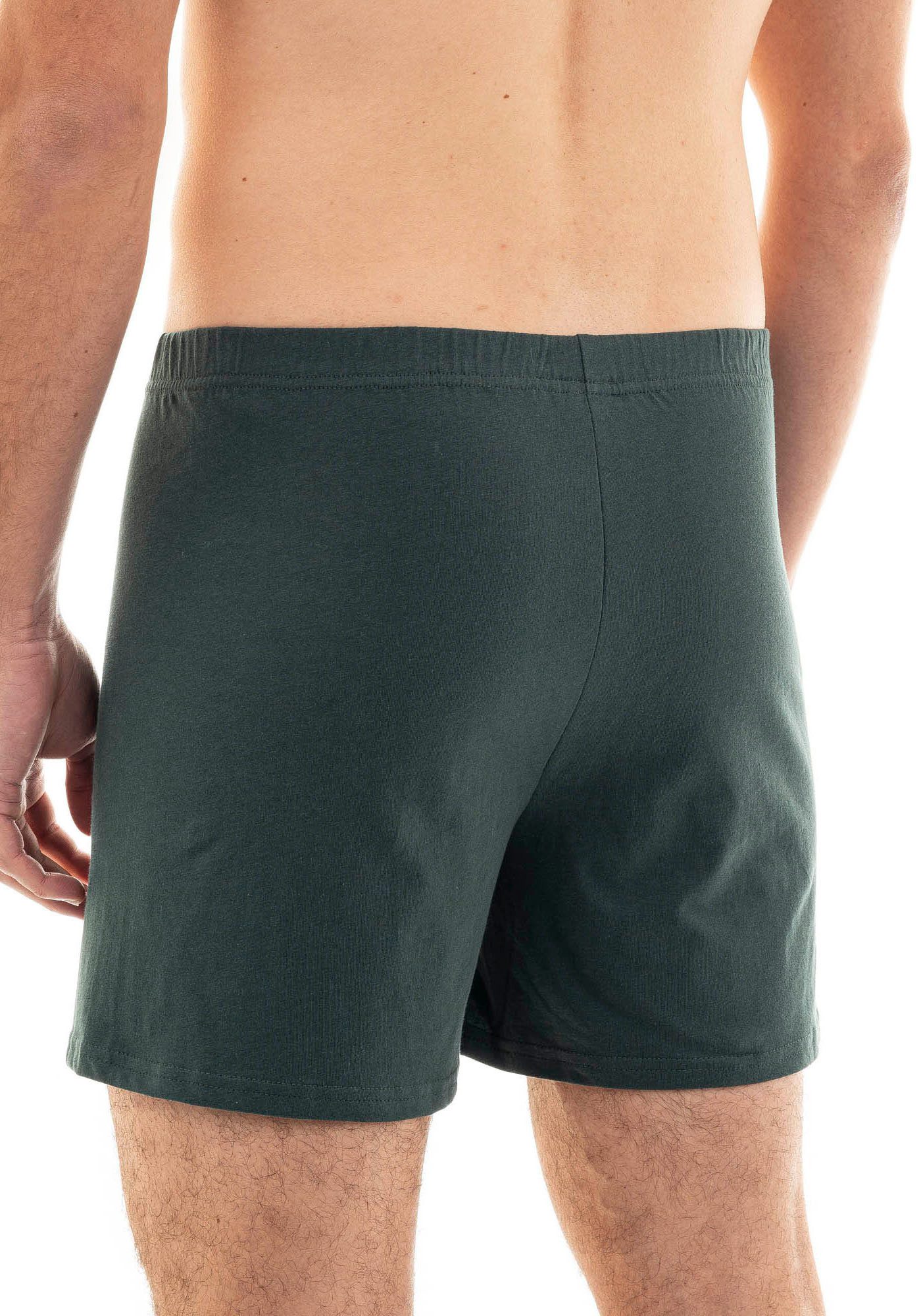 Bruno Banani Wijde boxershort Loose fit met knoopsluiting (2 stuks Set van 2)