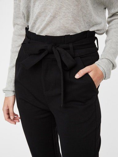 Vero Moda Paperbag-broek VMEVA HR LOOSE PAPERBAG PANT GA NOOS