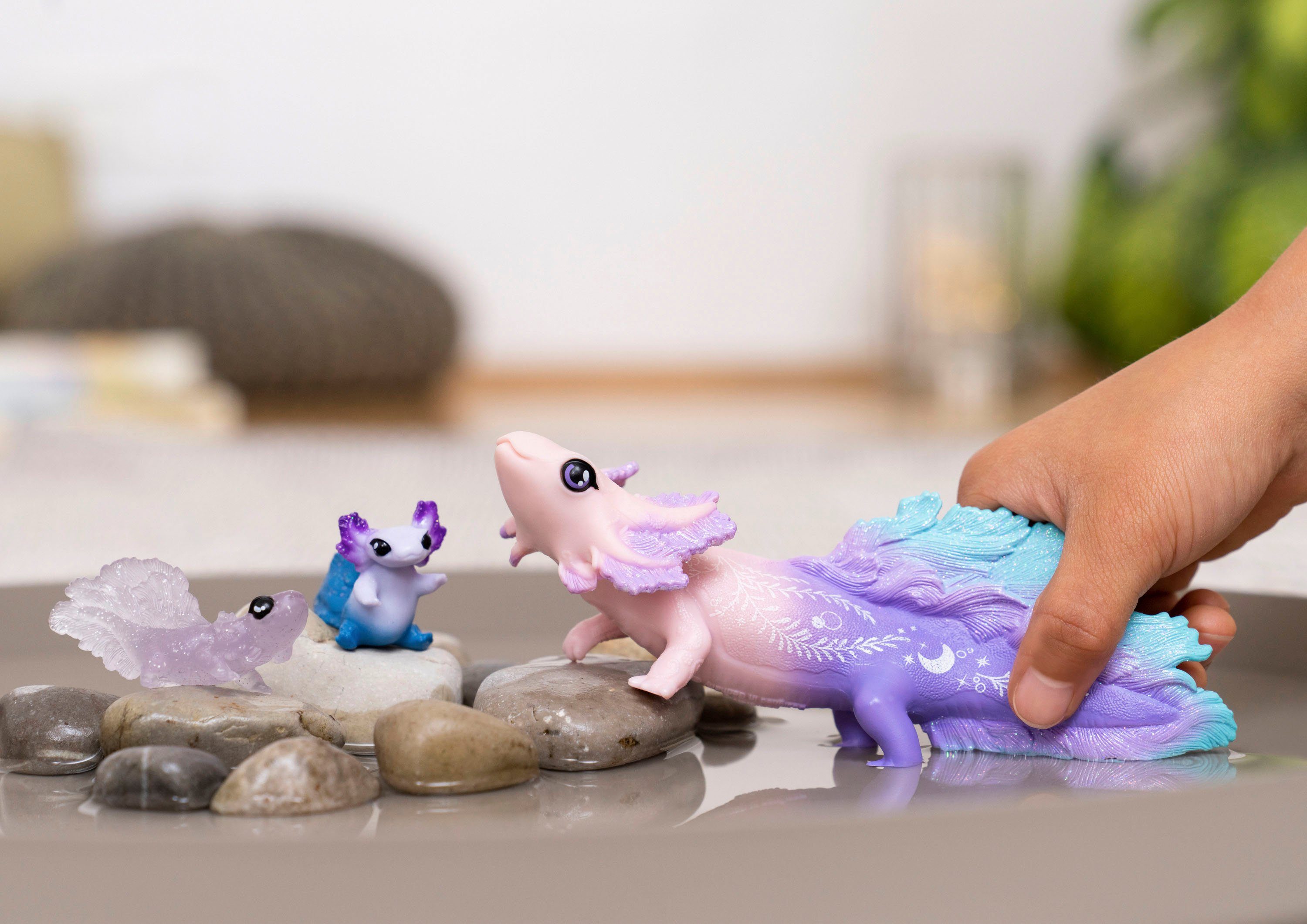 Schleich® Speelfiguur BAYALA®, Axolotl discovery (42628) (set, 3-delig)