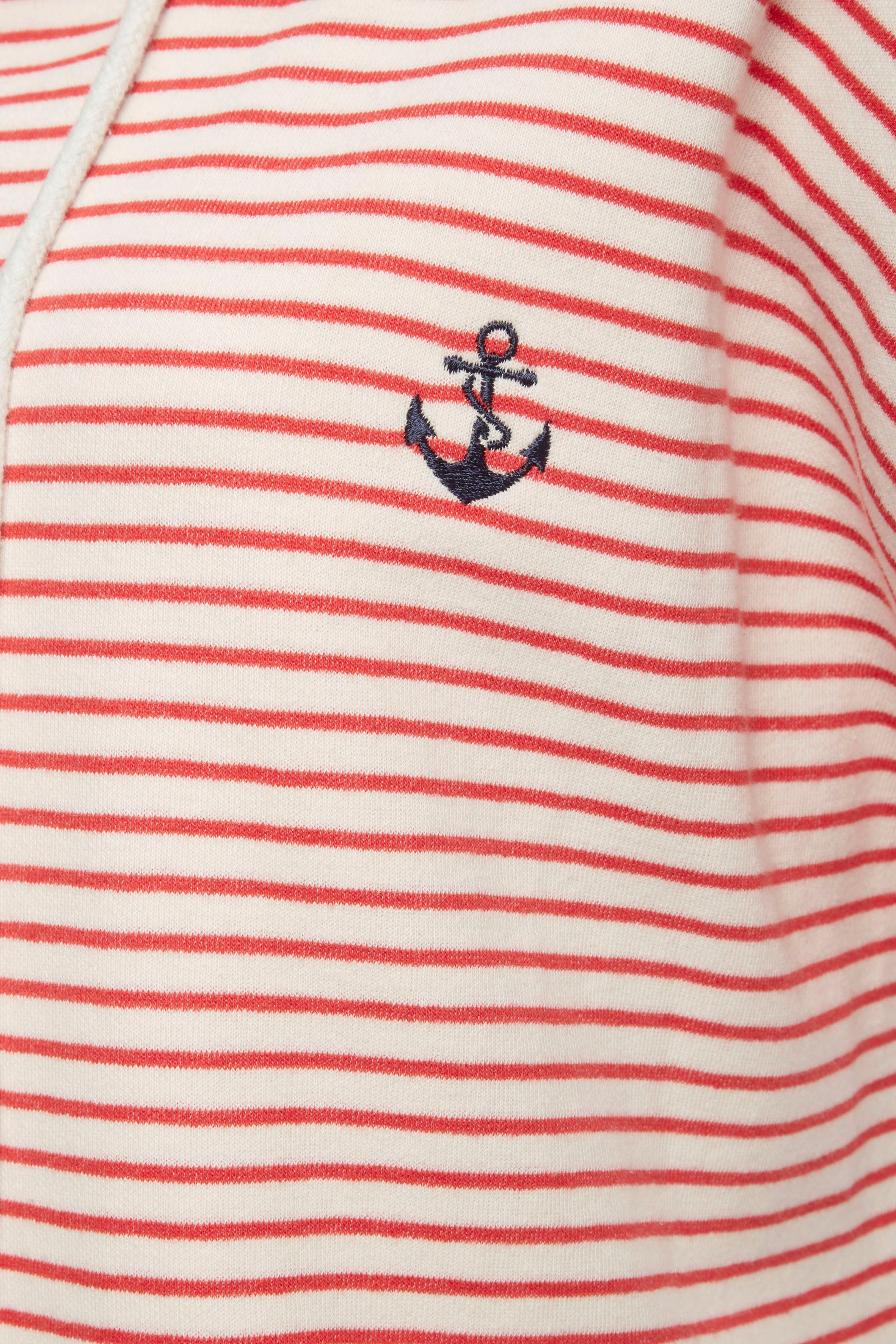 H.I.S Sweatshirt gestreept en met capuchon, loungewear
