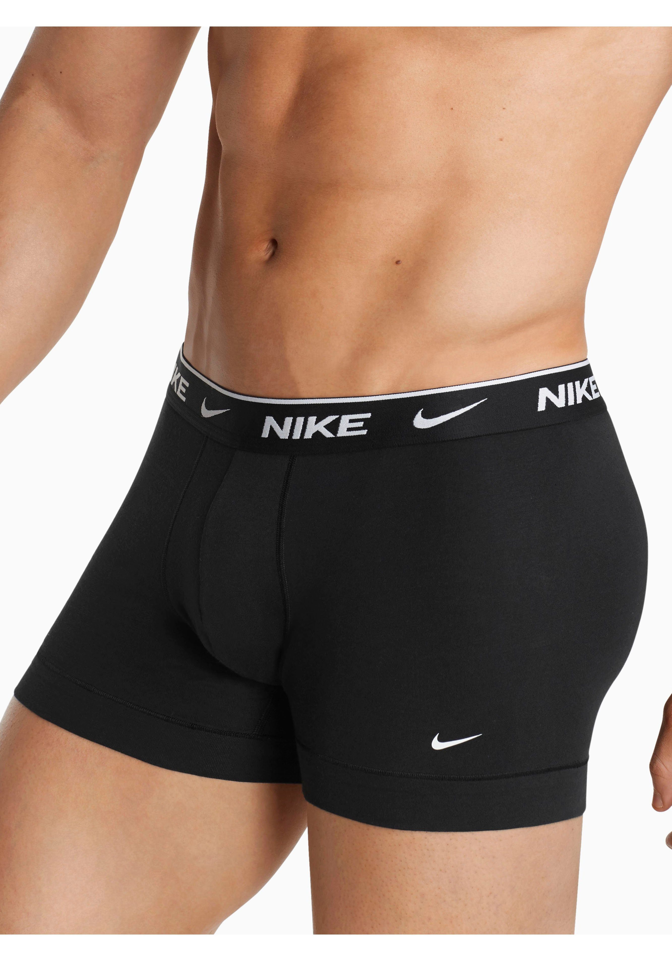NIKE Underwear Trunk 3PK met elastische logo-band (3 stuks)