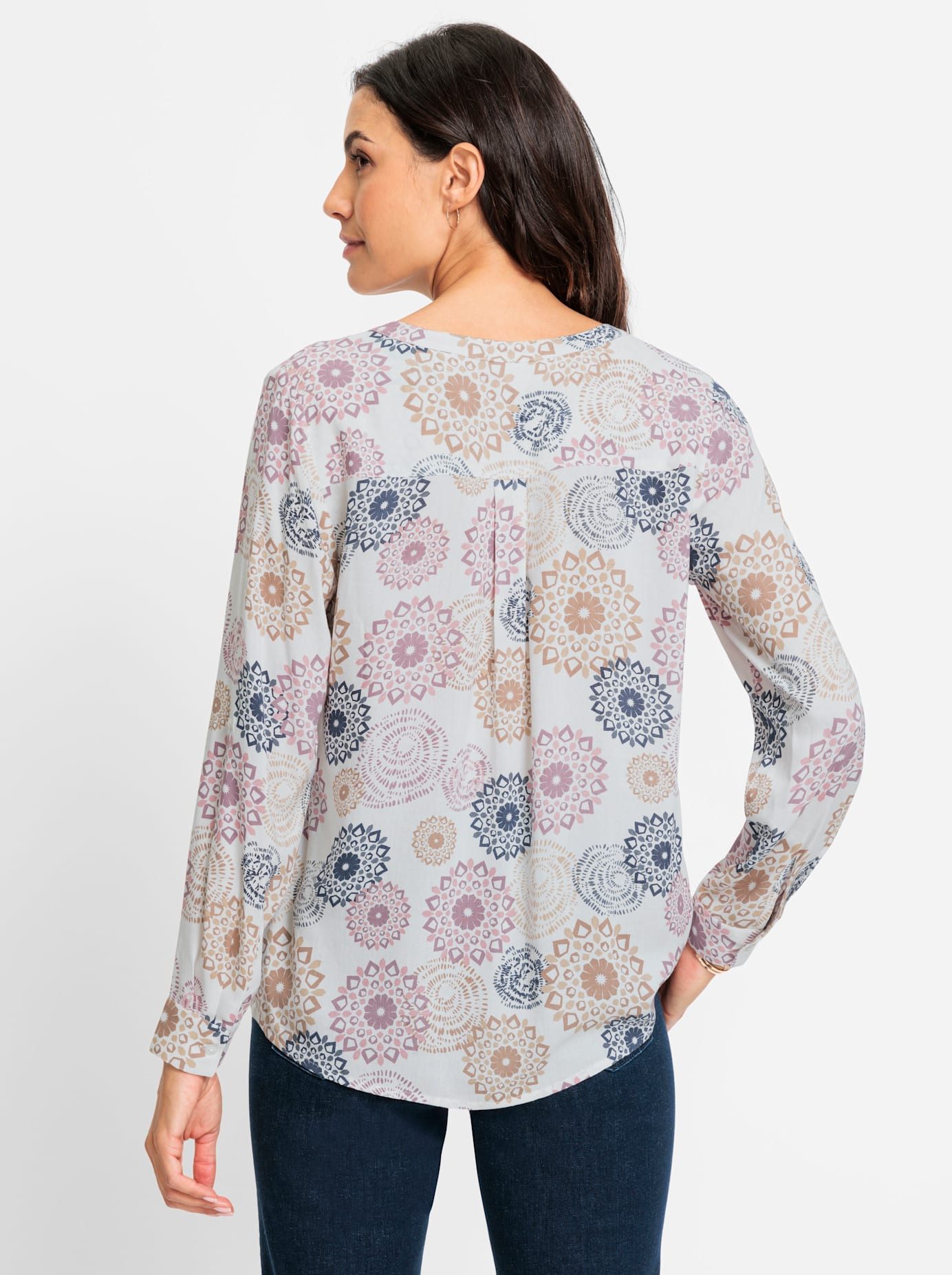 Classic Inspirationen Gedessineerde blouse