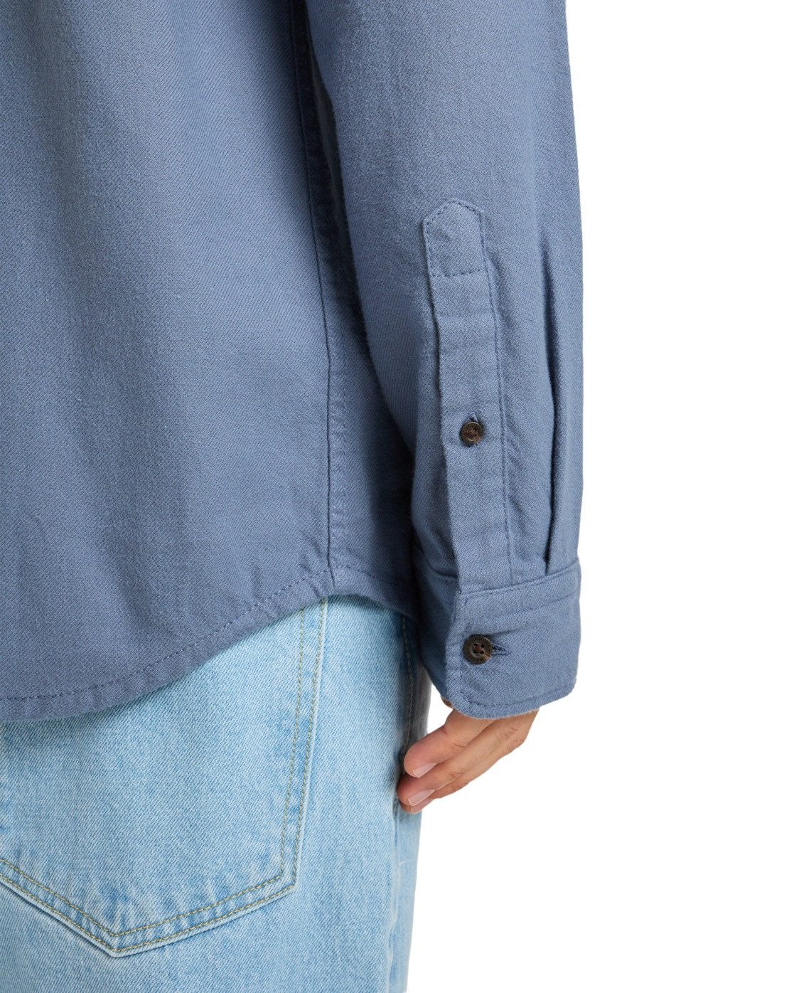 Quiksilver Overhemd met lange mouwen Motherfly Solid